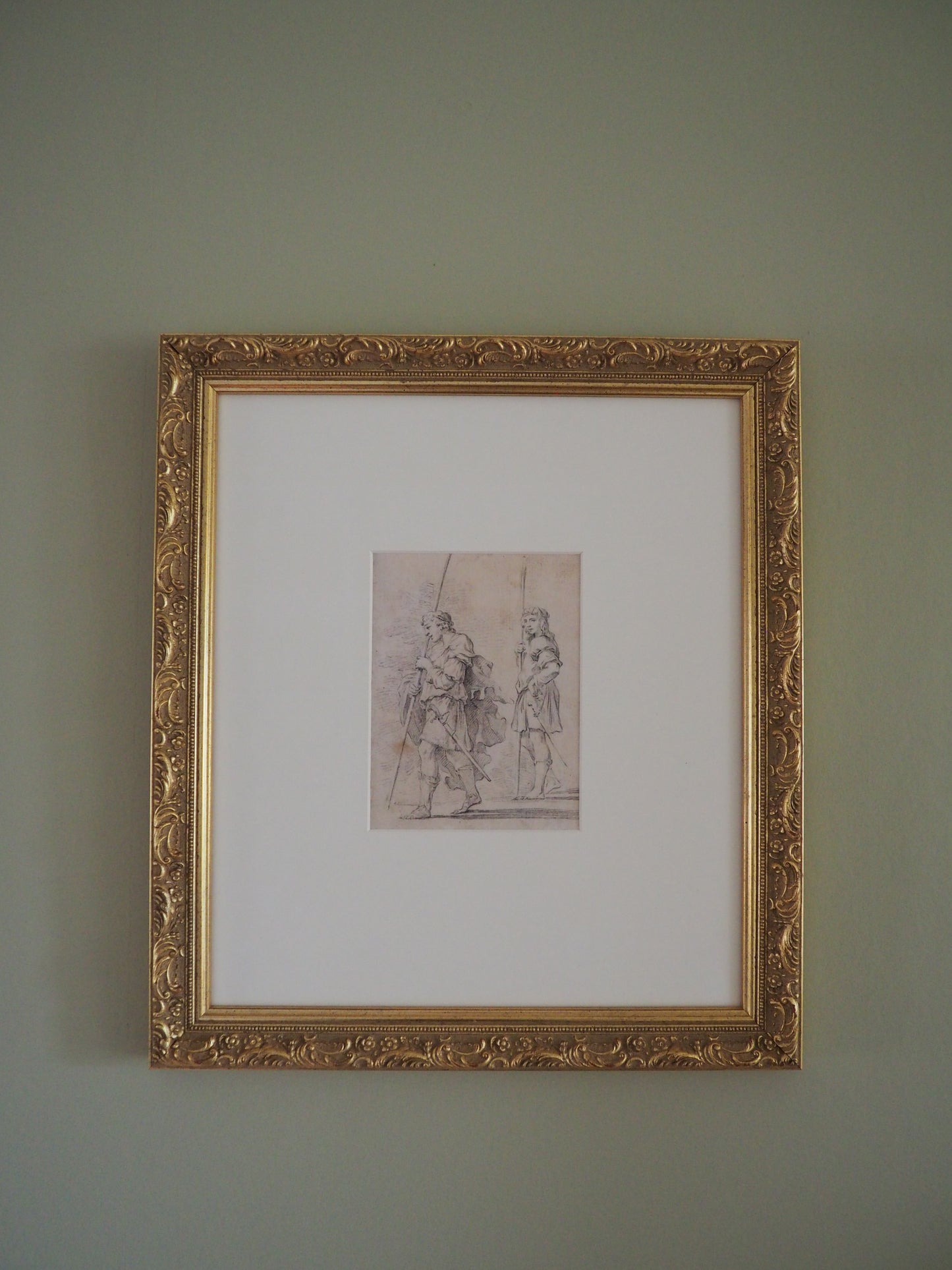 Old master drawing, School of Rembrandt, 17th century