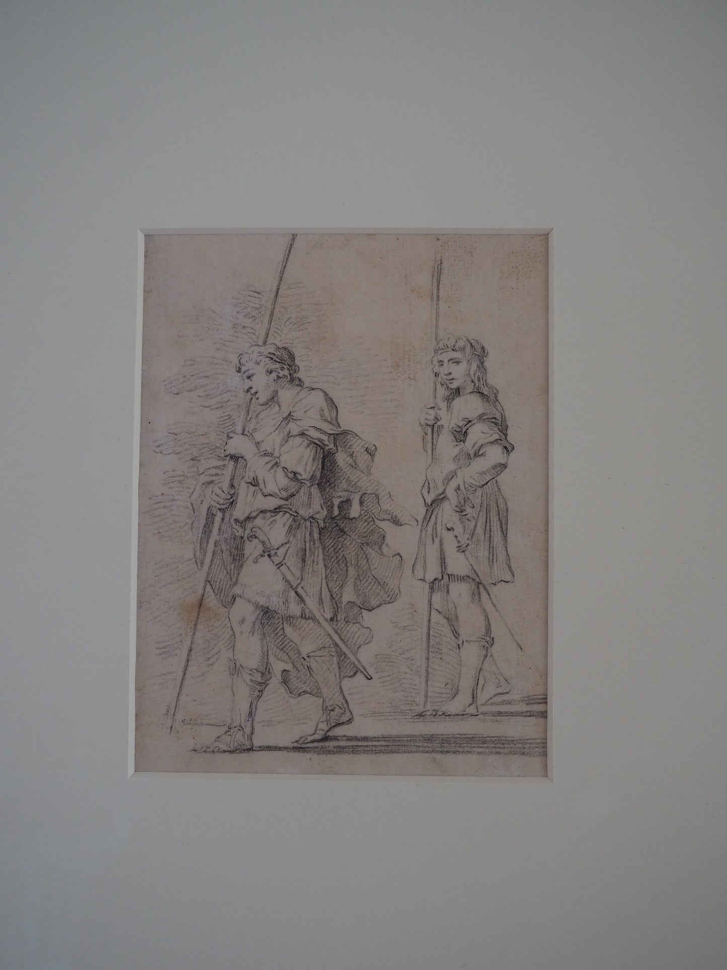 Old master drawing, School of Rembrandt, 17th century