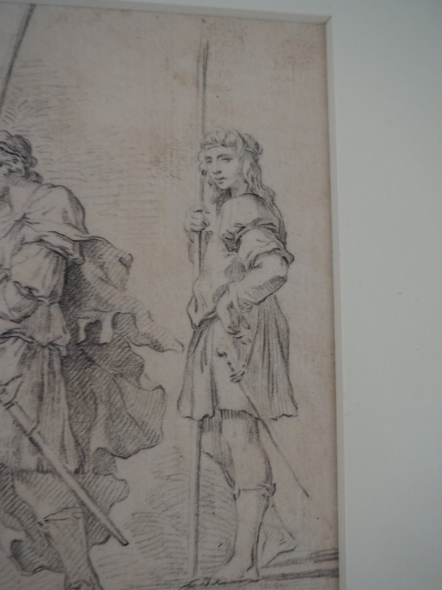 Old master drawing, School of Rembrandt, 17th century