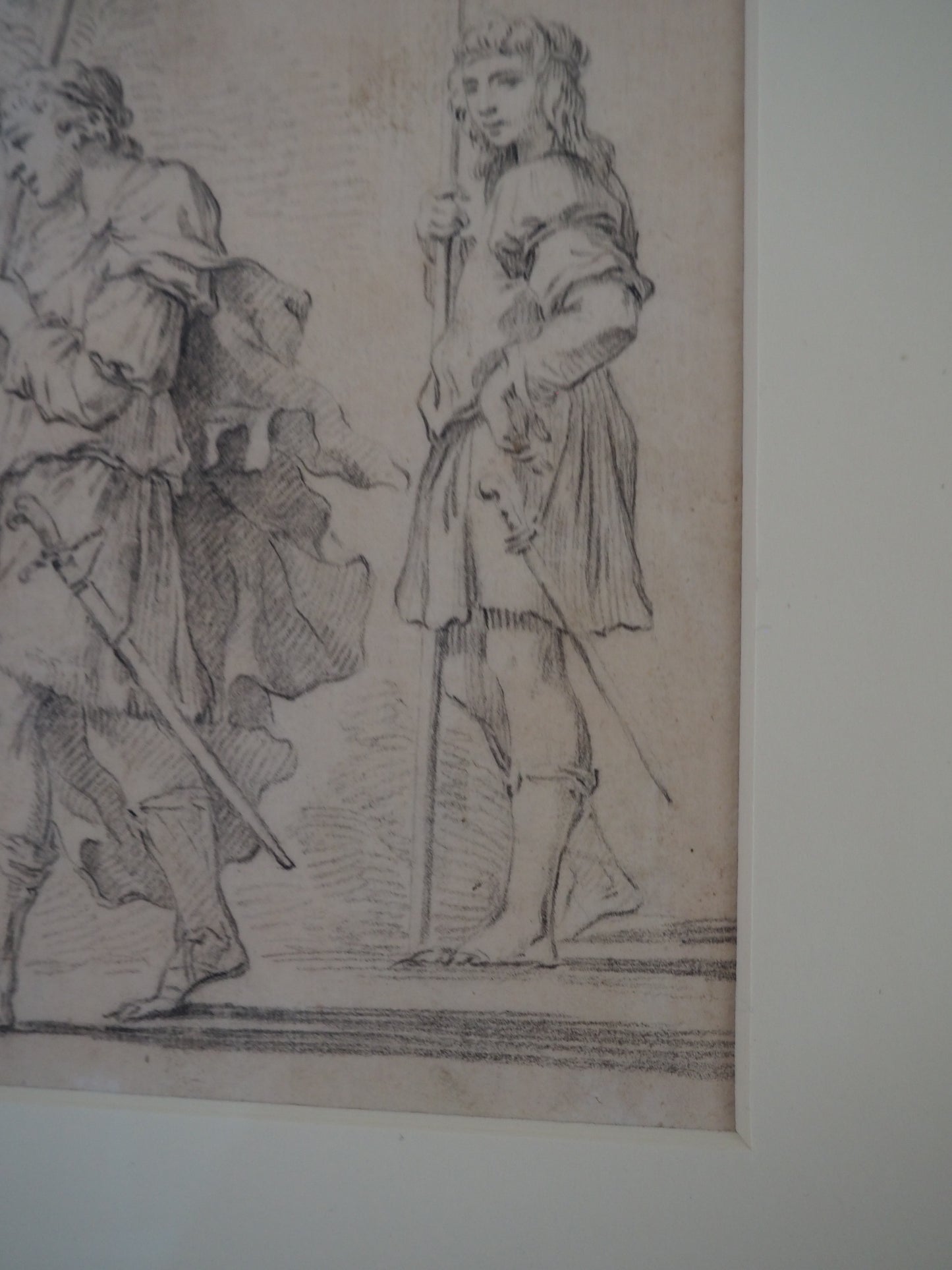 Old master drawing, School of Rembrandt, 17th century