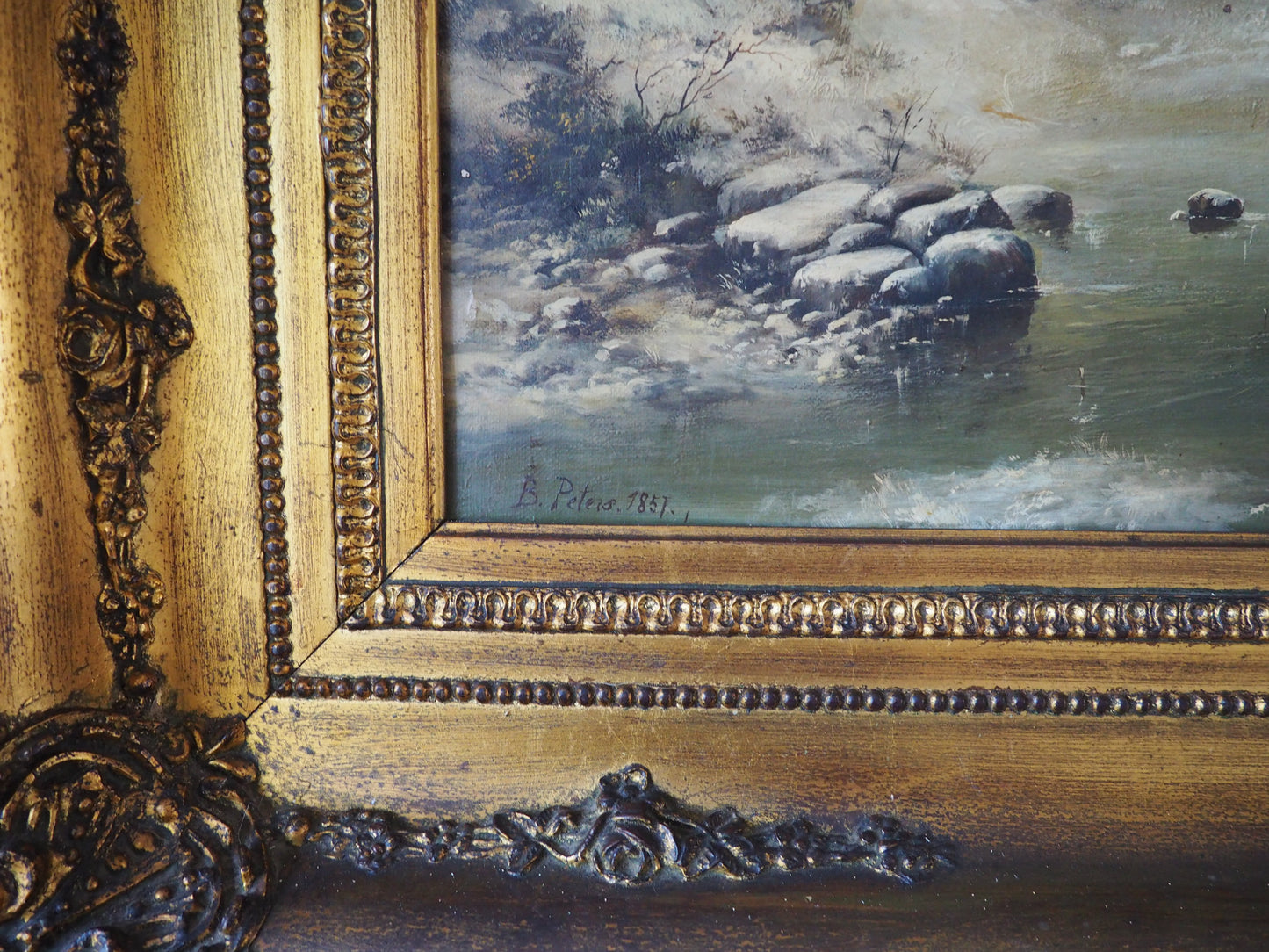 Winter Landscape by Bernhard Peters