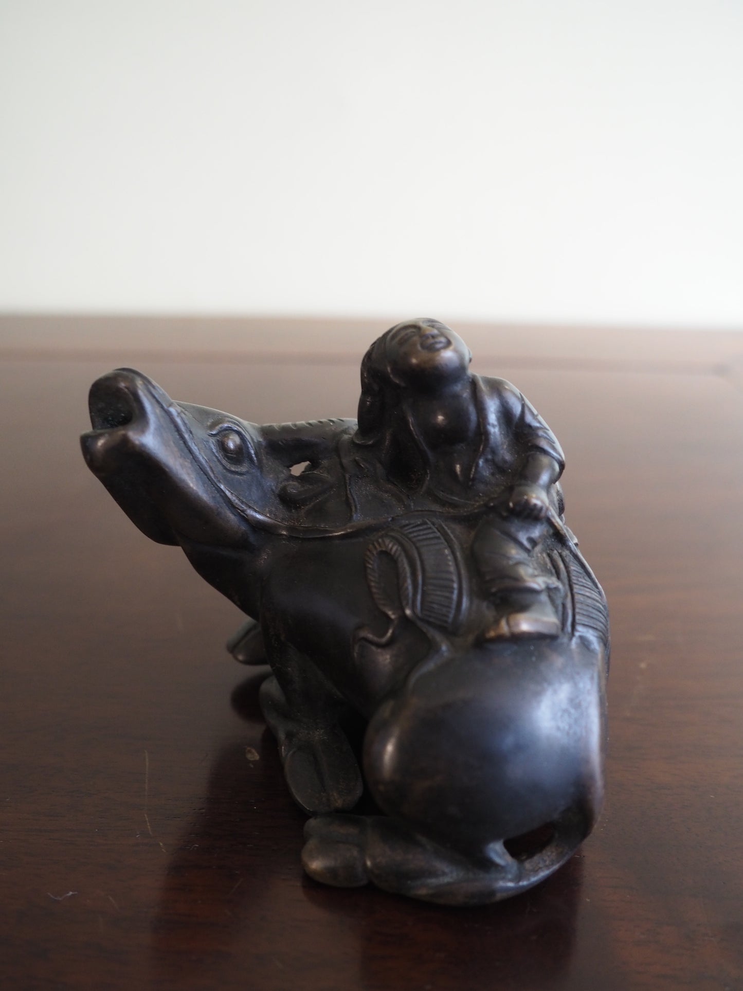 Rare Chinese Water Dropper – Boy on Ox, 18th/19th Century