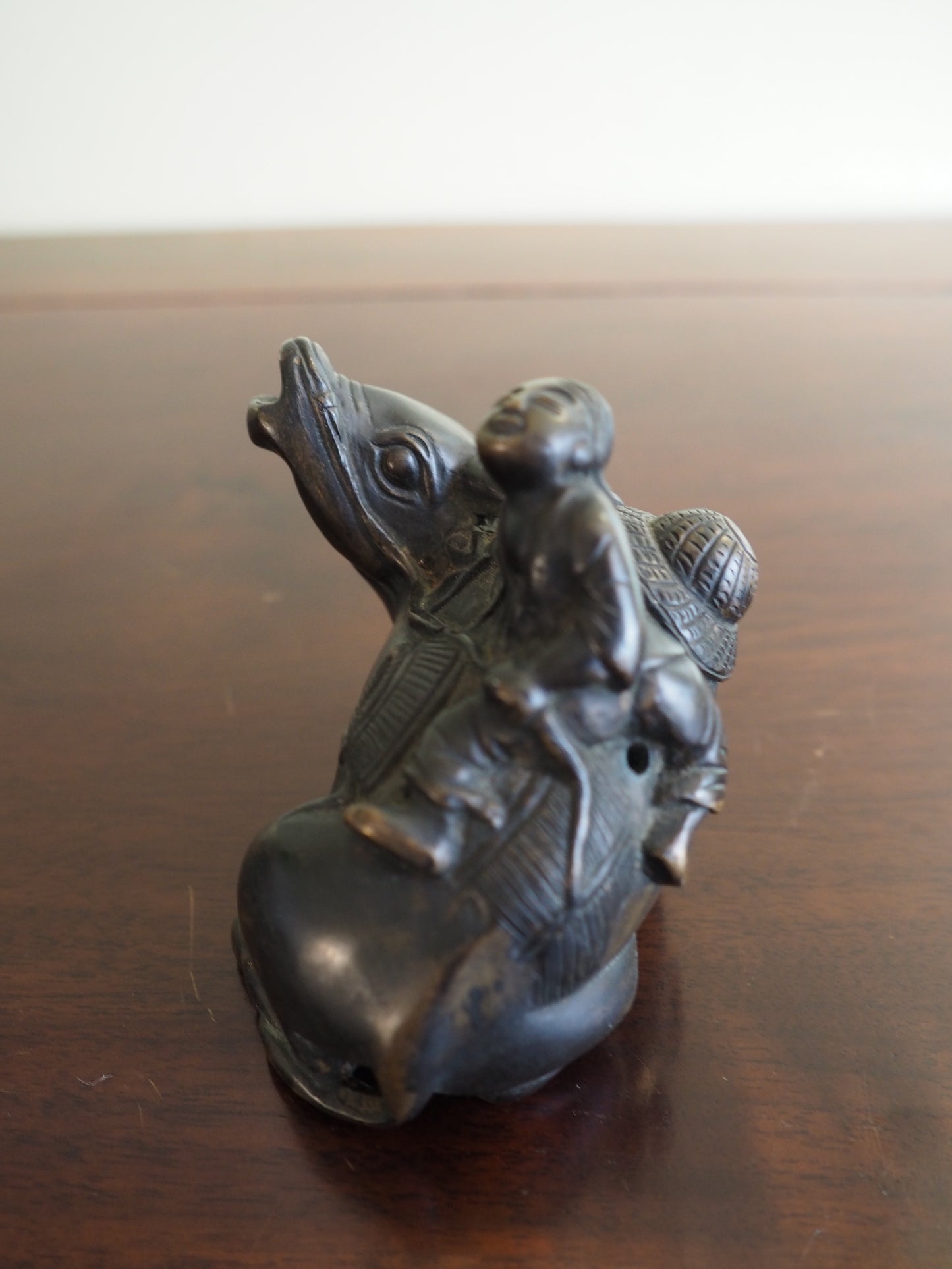 Rare Chinese Water Dropper – Boy on Ox, 18th/19th Century
