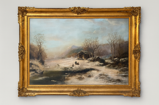Winter Landscape by Bernhard Peters