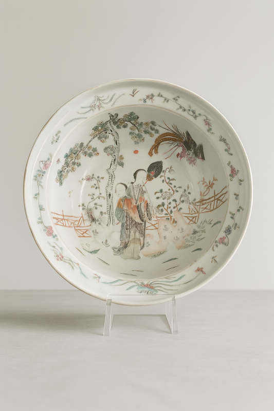Exquisite antique Chinese porcelain bowl