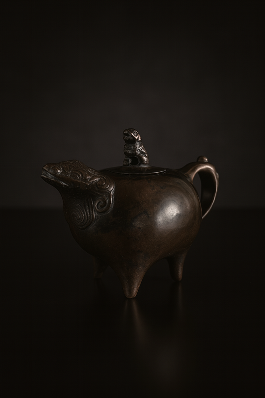 Japanese Bronze Water Dropper