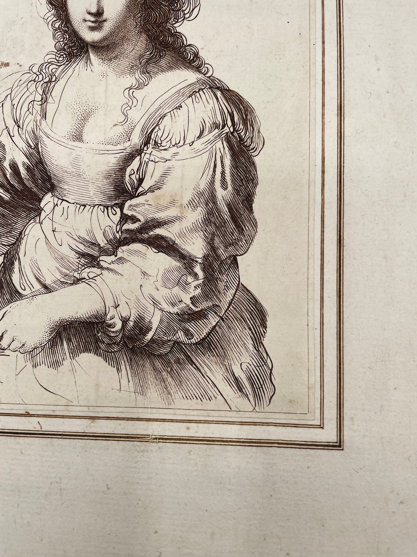 Francesco Bartolozzi (1727–1815) after Giovanni Francesco Barbieri, called Il Guercino (1591–1666) – “Woman with a Book”