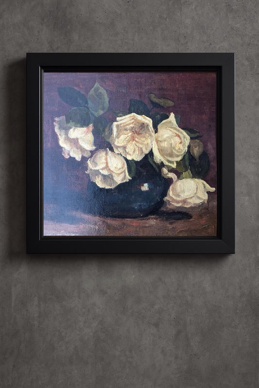 Still Life with White Roses – Follower of Floris Arntzenius