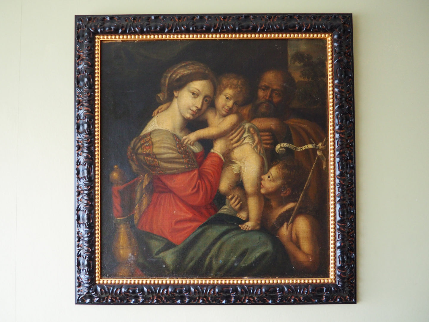 Italian School (circa 1580–1620) The Holy Family with the Infant Saint John the Baptist