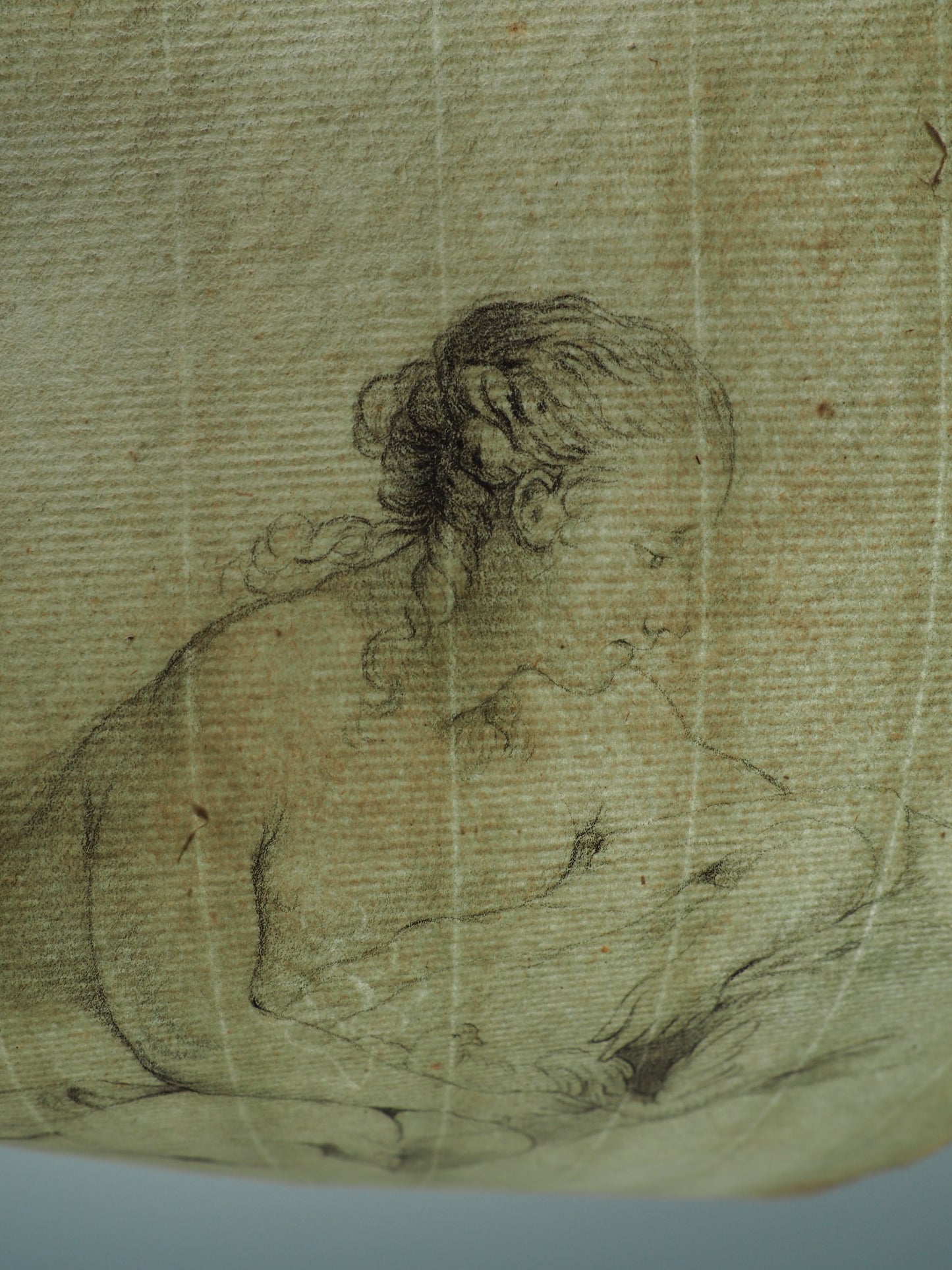 18th Century French School – Venus with Doves