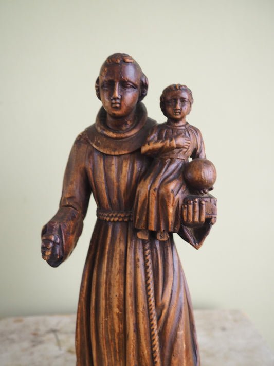 Figure of Saint Anthony of Padua 17th/18th entury