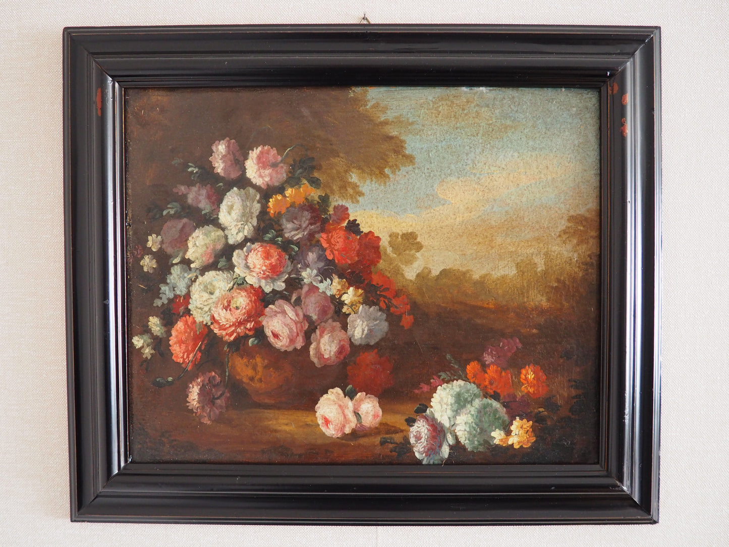 Italian School, early 18th century – Circle of Andrea Belvedere (1652–1732) – Floral still life