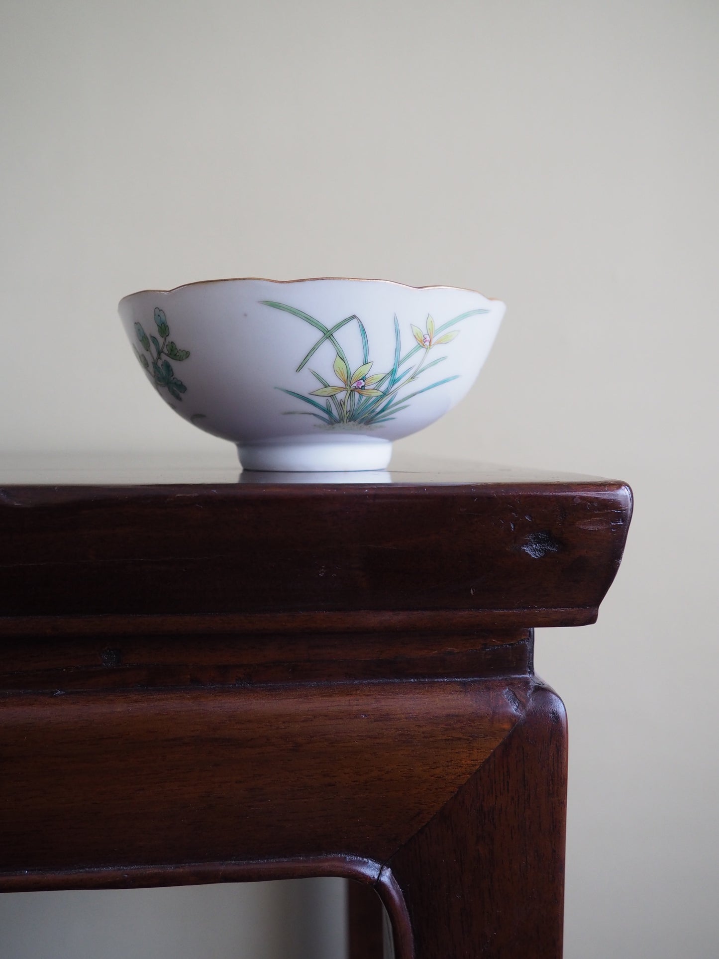 Fine Chinese Famille Verte Porcelain Bowl