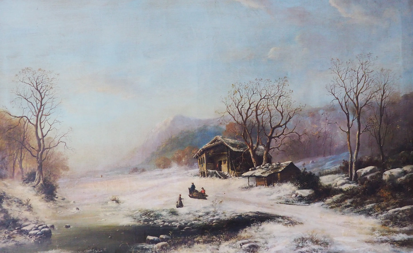 Winter Landscape by Bernhard Peters