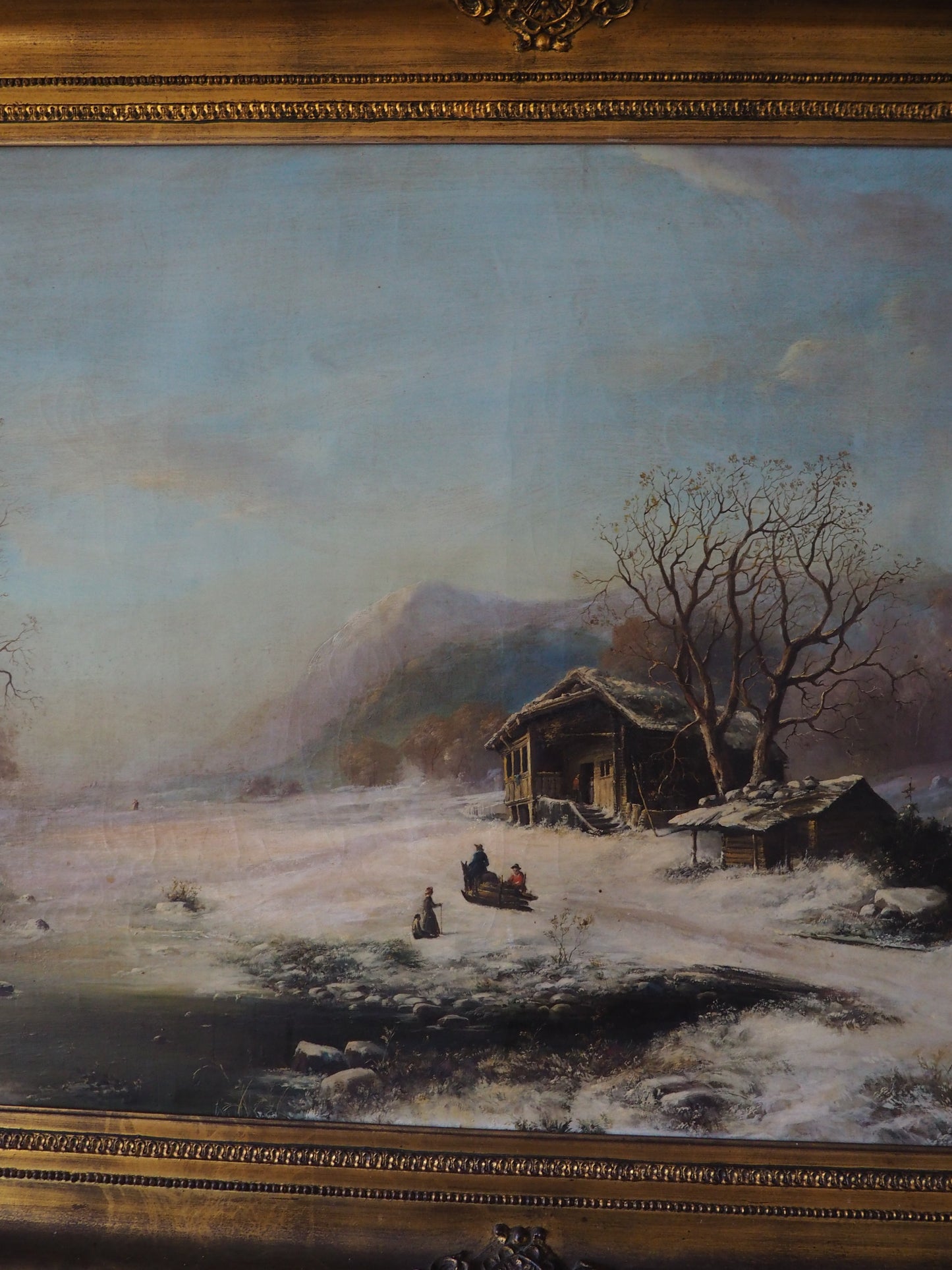 Winter Landscape by Bernhard Peters