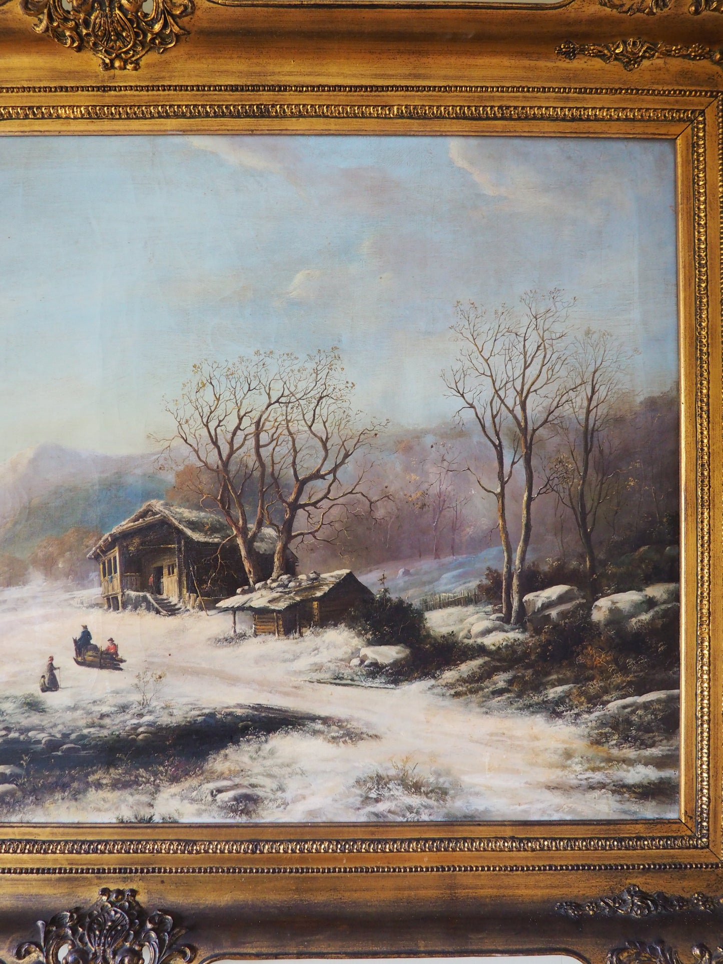 Winter Landscape by Bernhard Peters