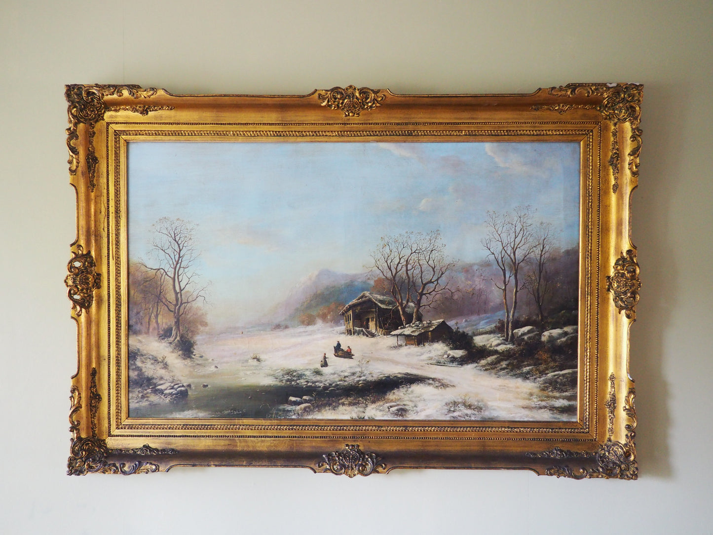 Winter Landscape by Bernhard Peters