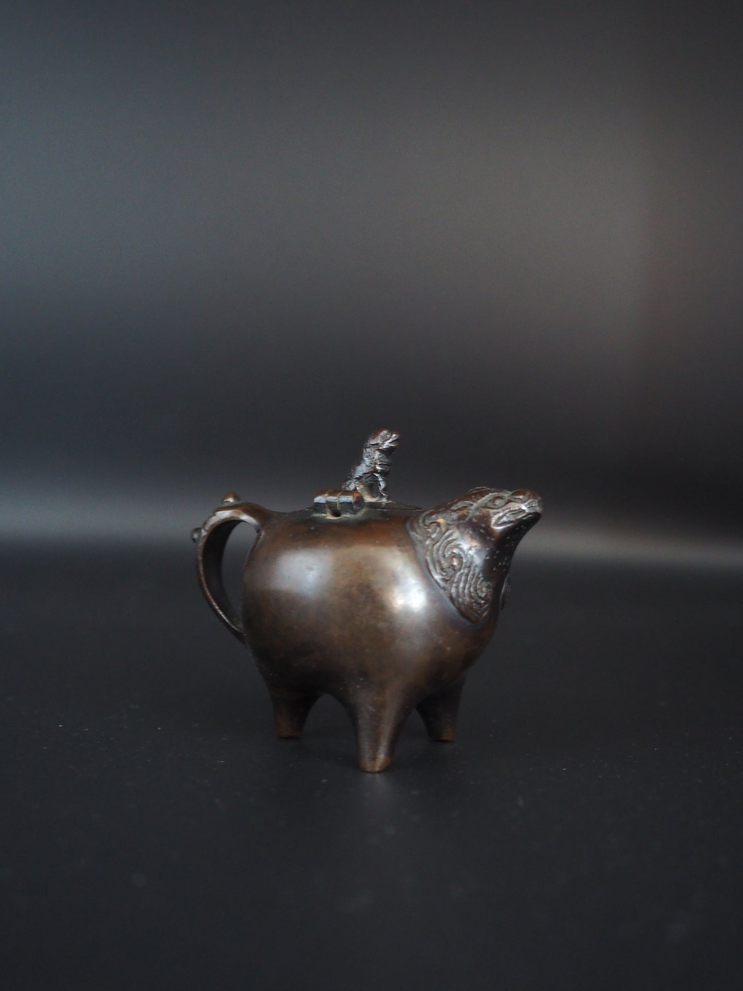 Japanese Bronze Water Dropper