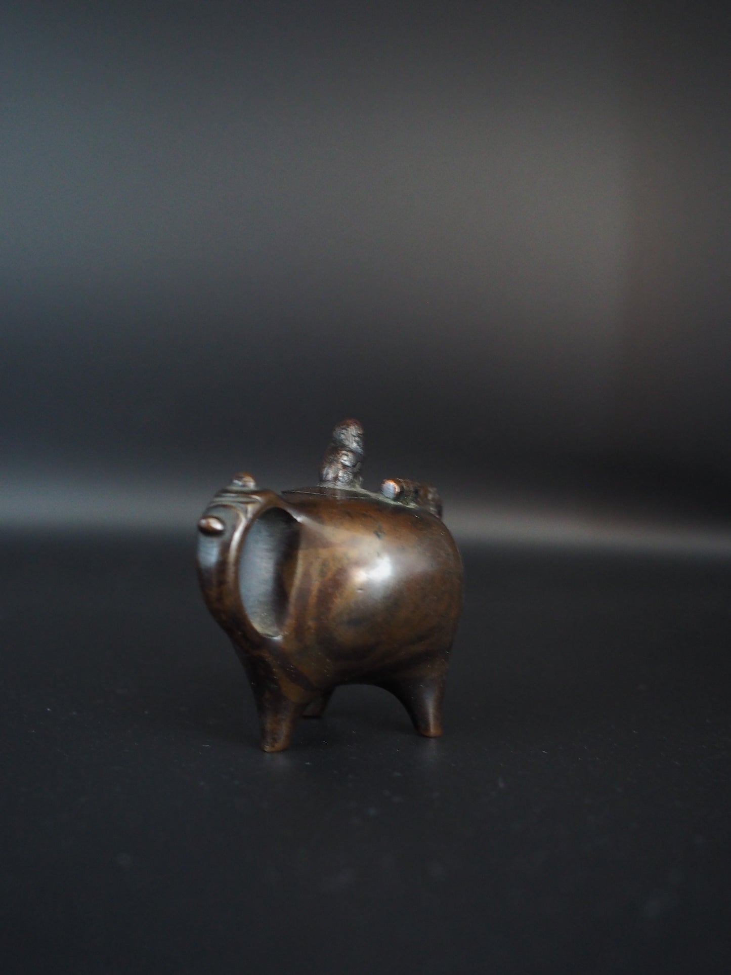 Japanese Bronze Water Dropper