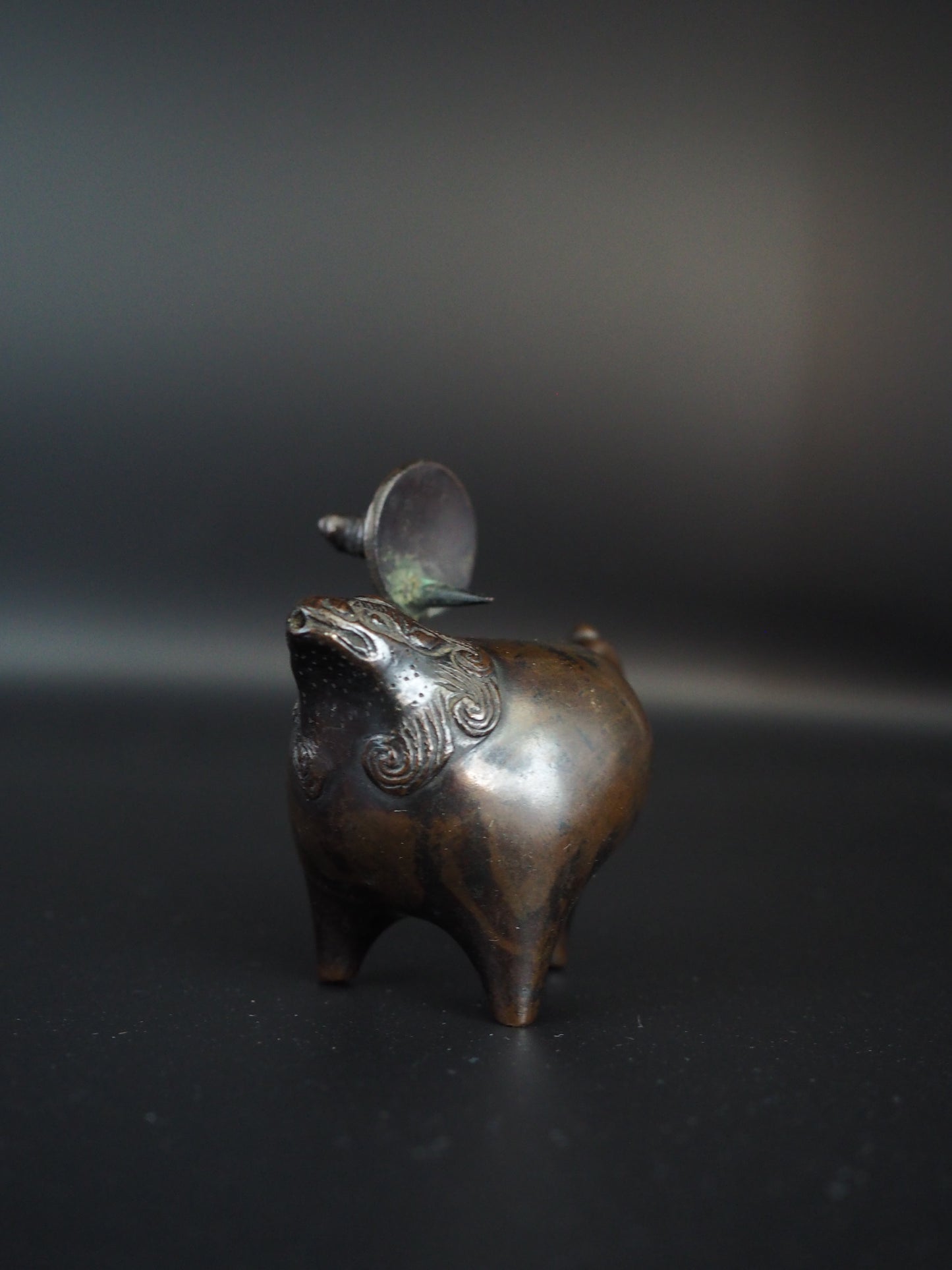 Japanese Bronze Water Dropper