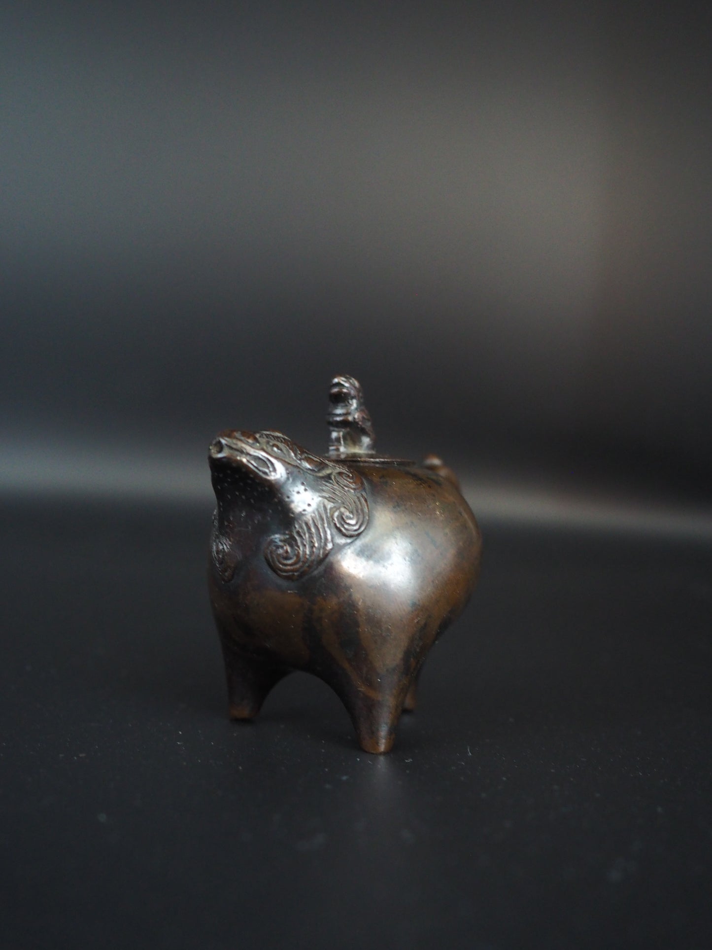 Japanese Bronze Water Dropper