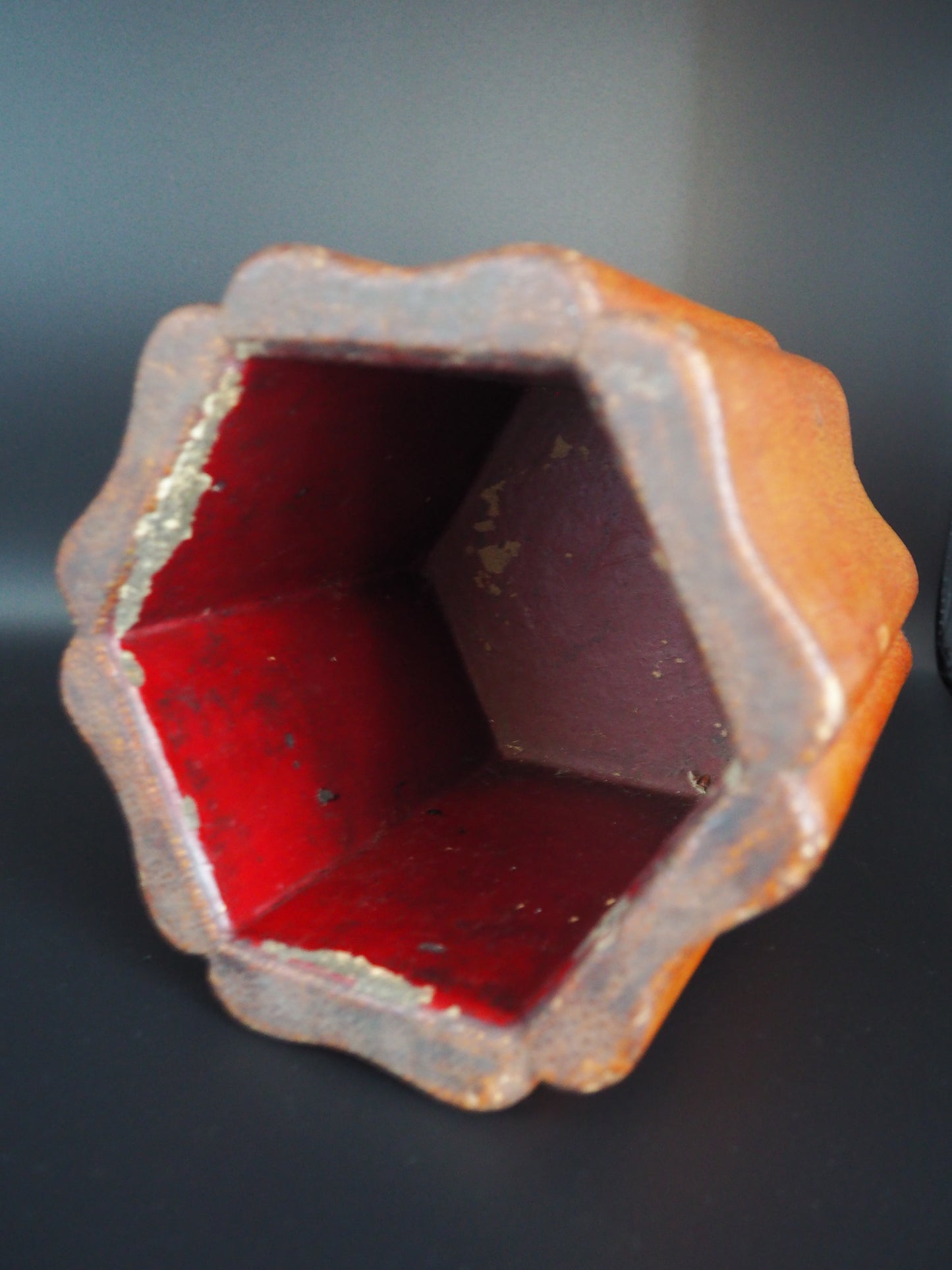 Chinese Shagreen-Covered Bitong (Brush Pot)