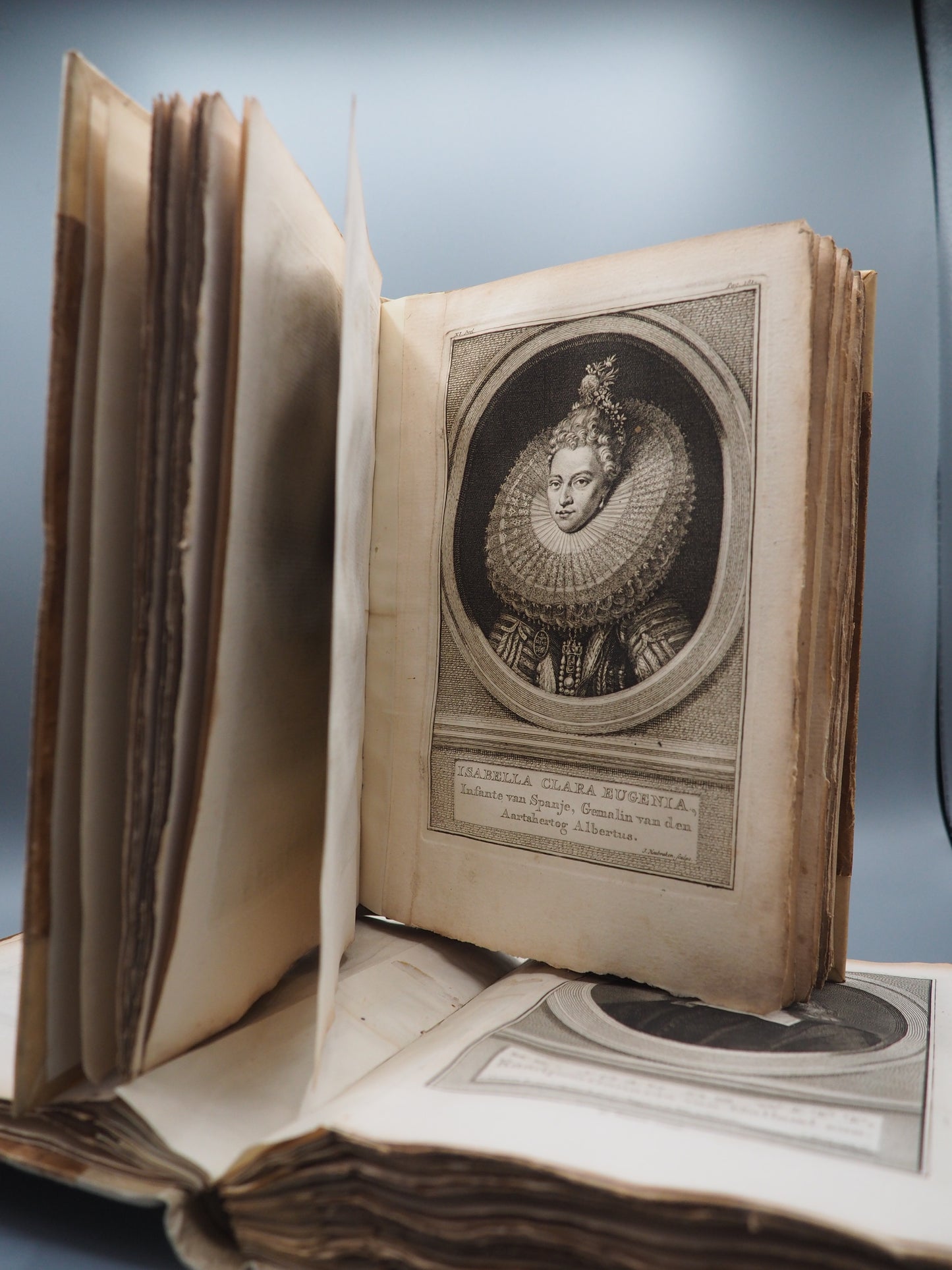 18th Century Portrait Engraving Collection – Historical Figures of the Low Countries, Rare Antique Set