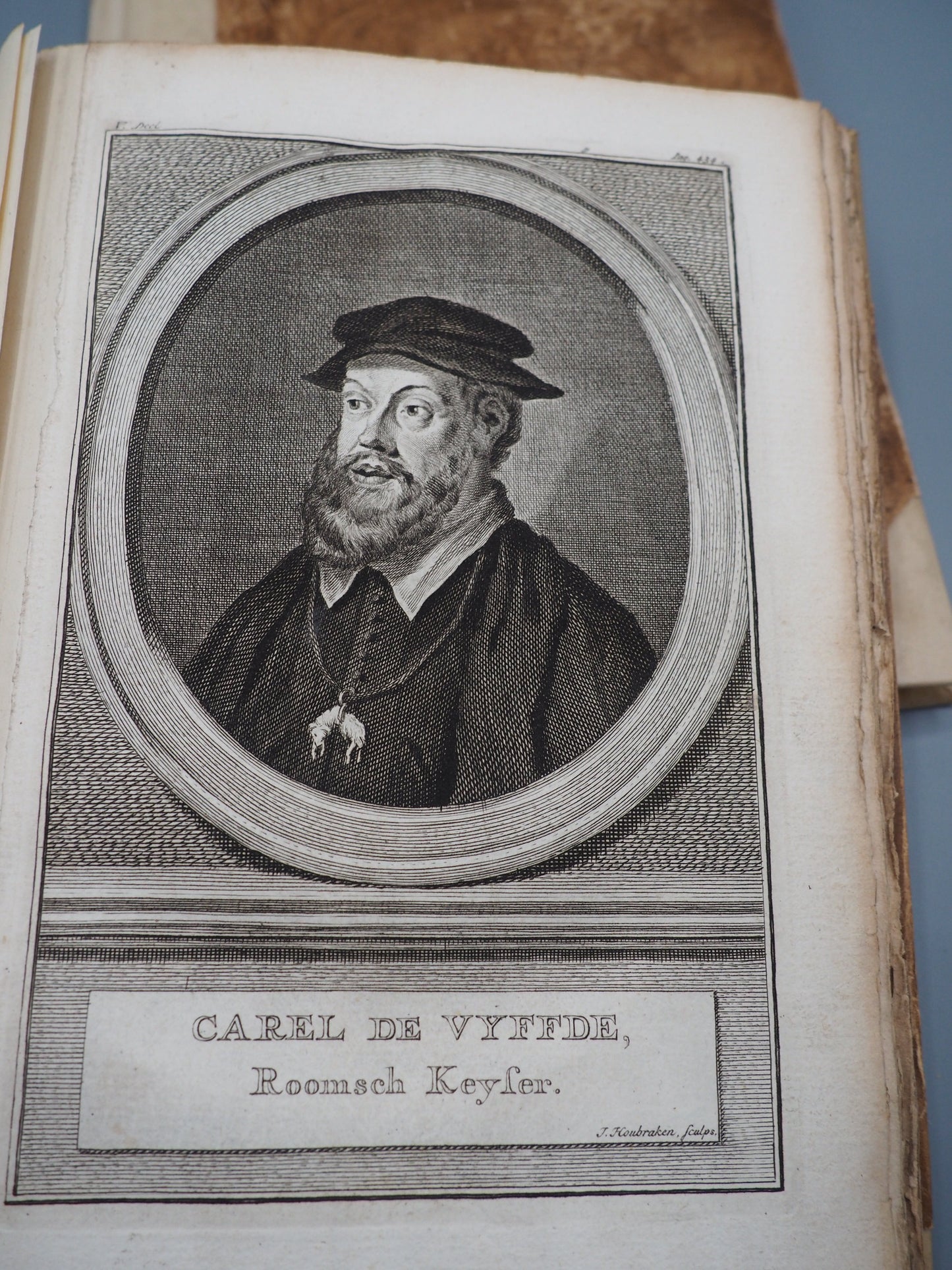 18th Century Portrait Engraving Collection – Historical Figures of the Low Countries, Rare Antique Set