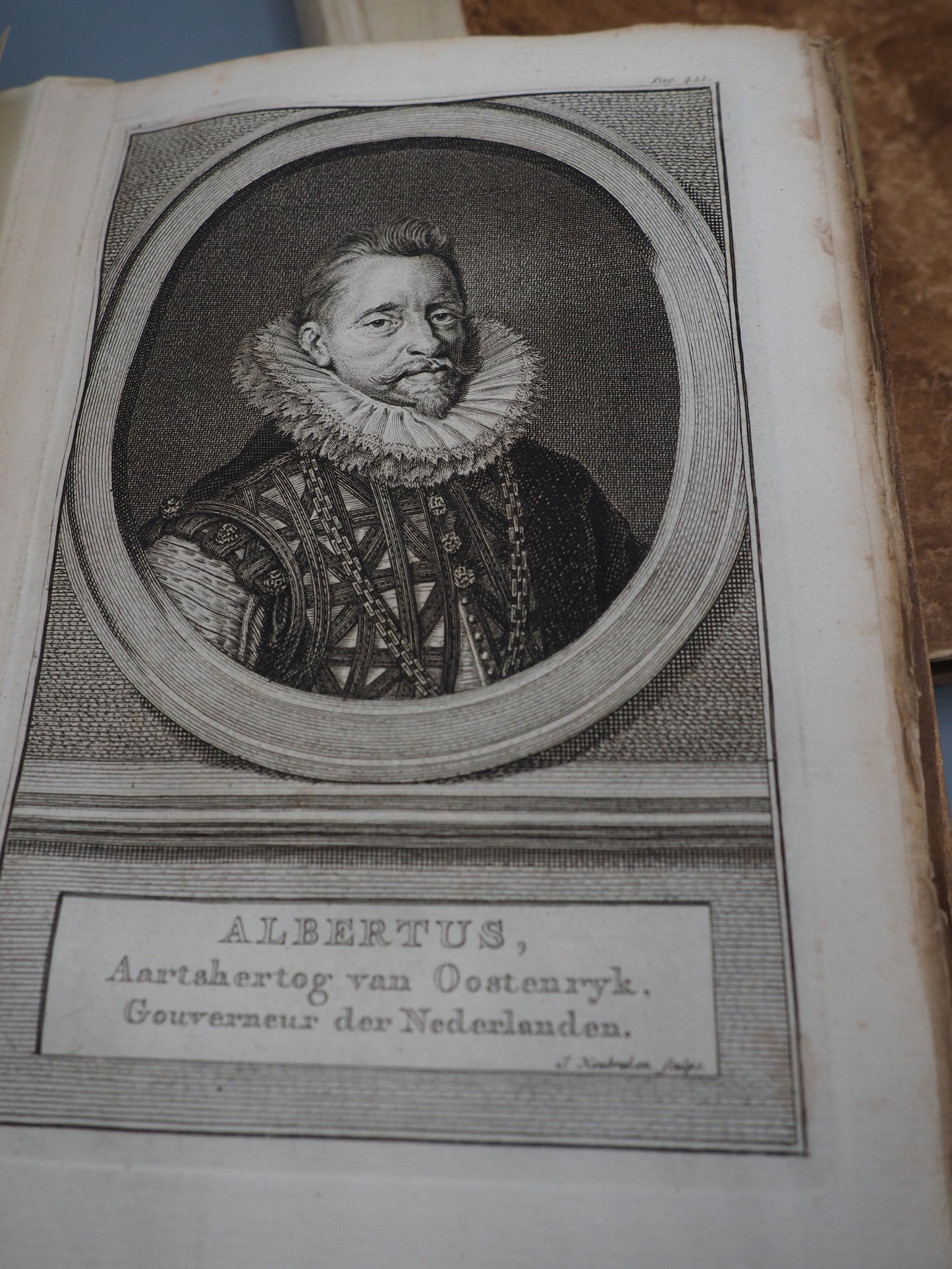 18th Century Portrait Engraving Collection – Historical Figures of the Low Countries, Rare Antique Set