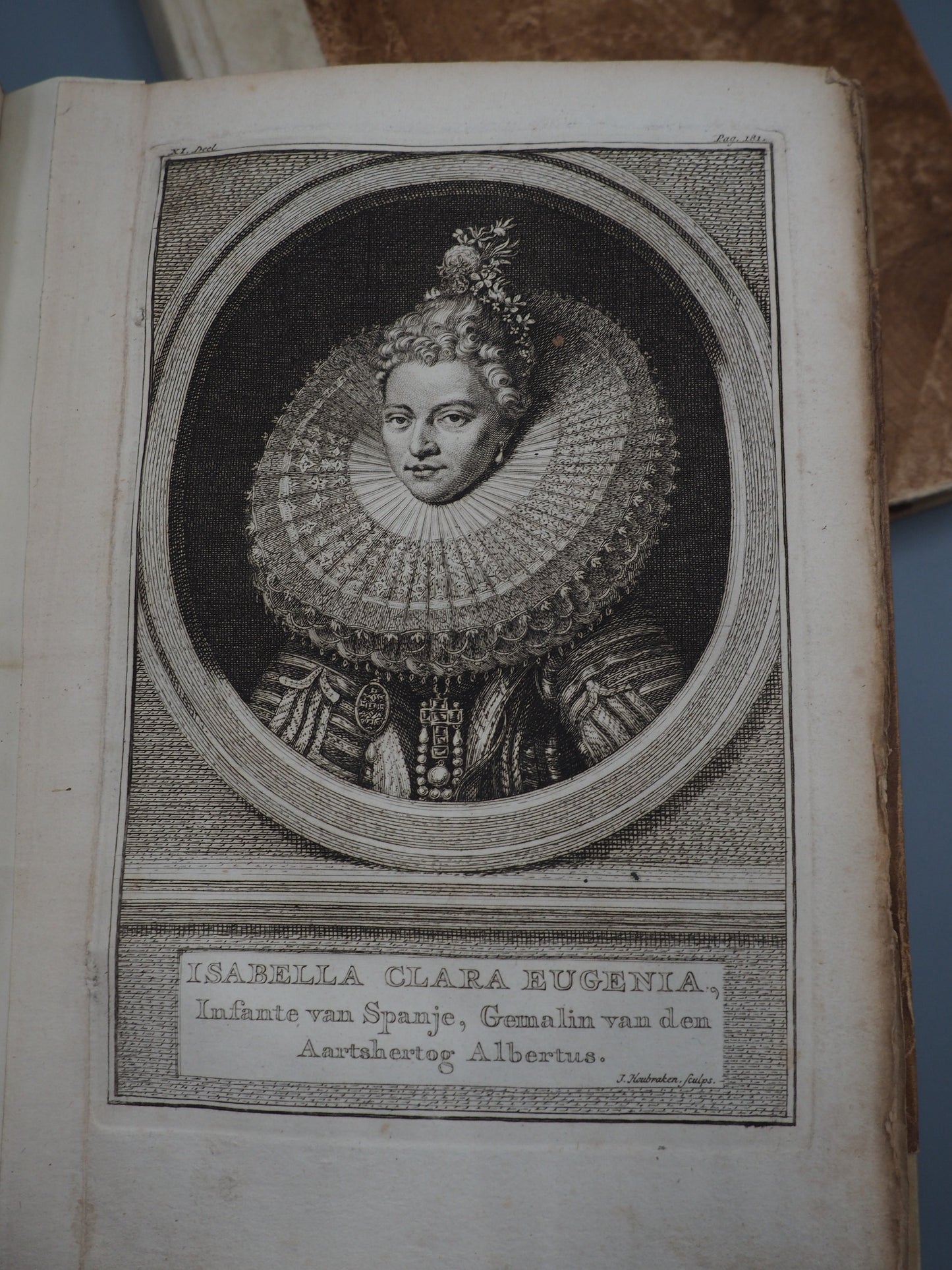 18th Century Portrait Engraving Collection – Historical Figures of the Low Countries, Rare Antique Set