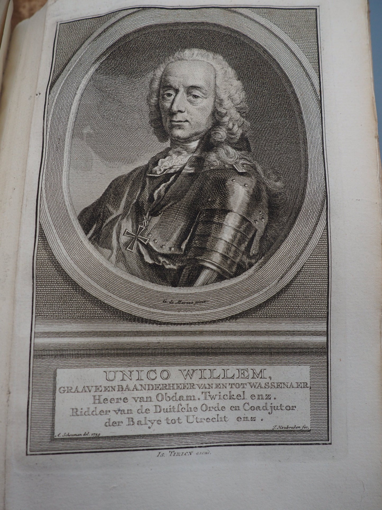 18th Century Portrait Engraving Collection – Historical Figures of the Low Countries, Rare Antique Set