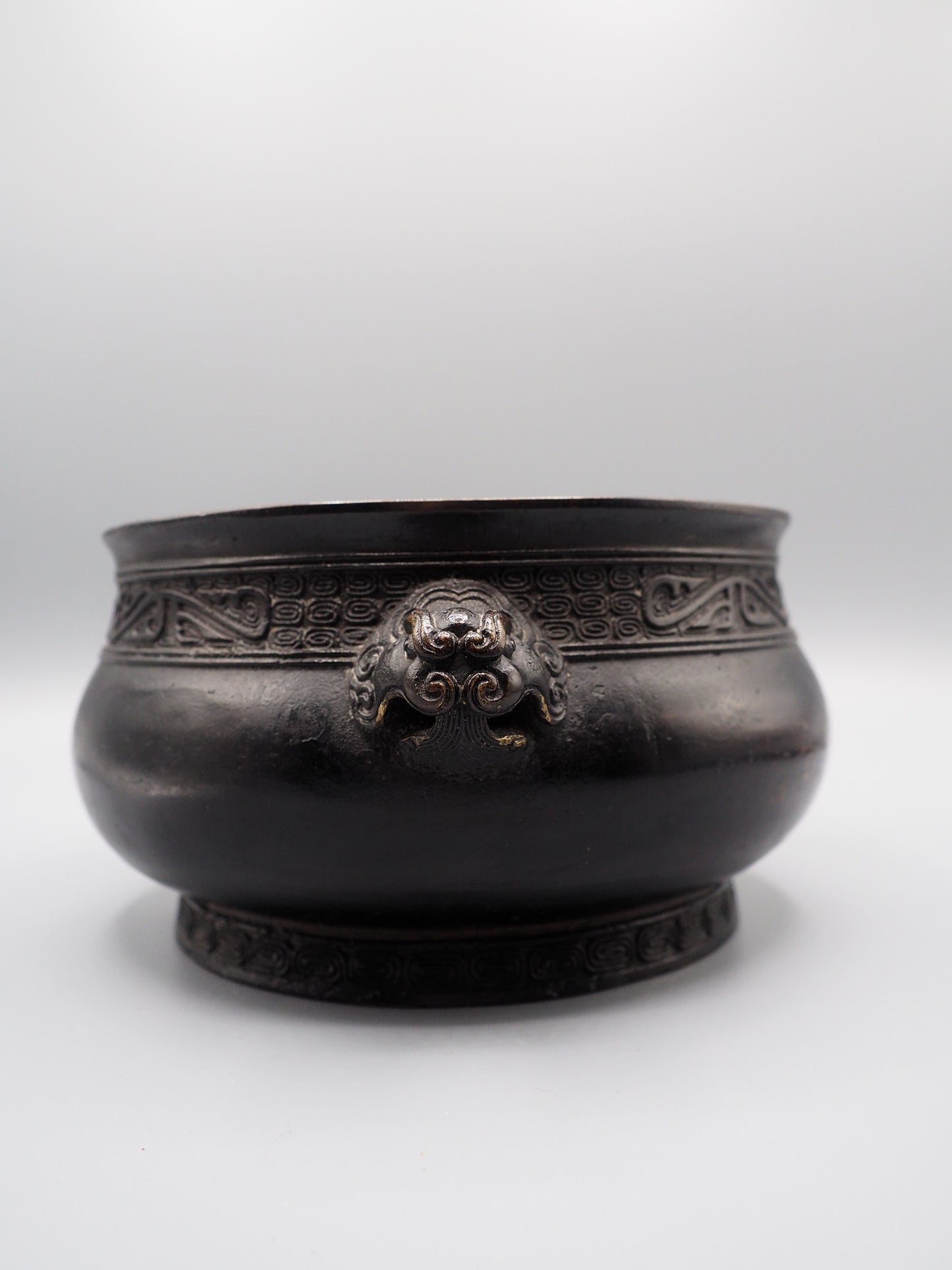 18th century Chinese bronze censer