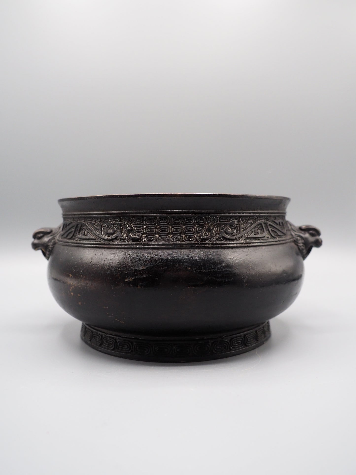 18th century Chinese bronze censer