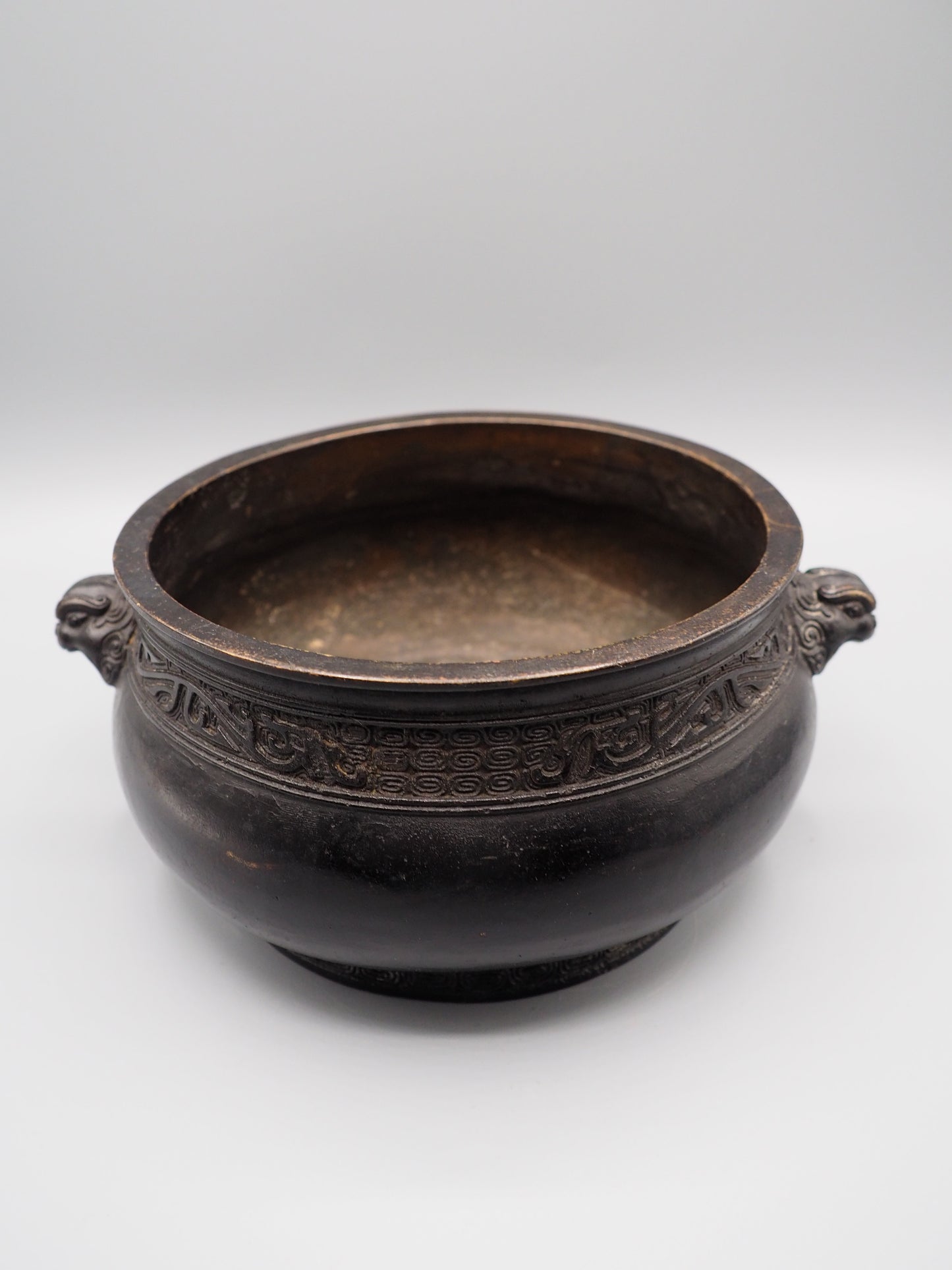 18th century Chinese bronze censer