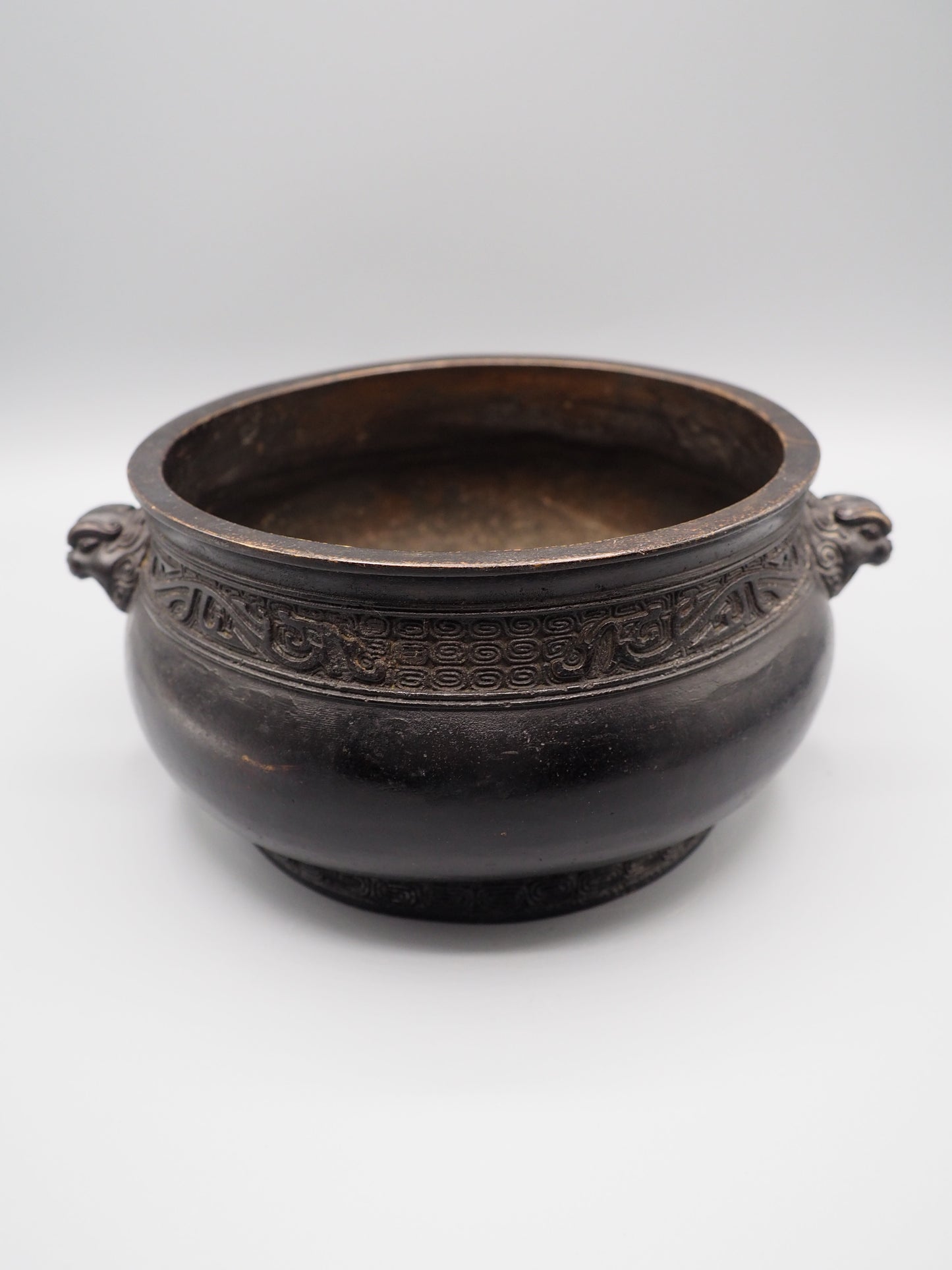 18th century Chinese bronze censer
