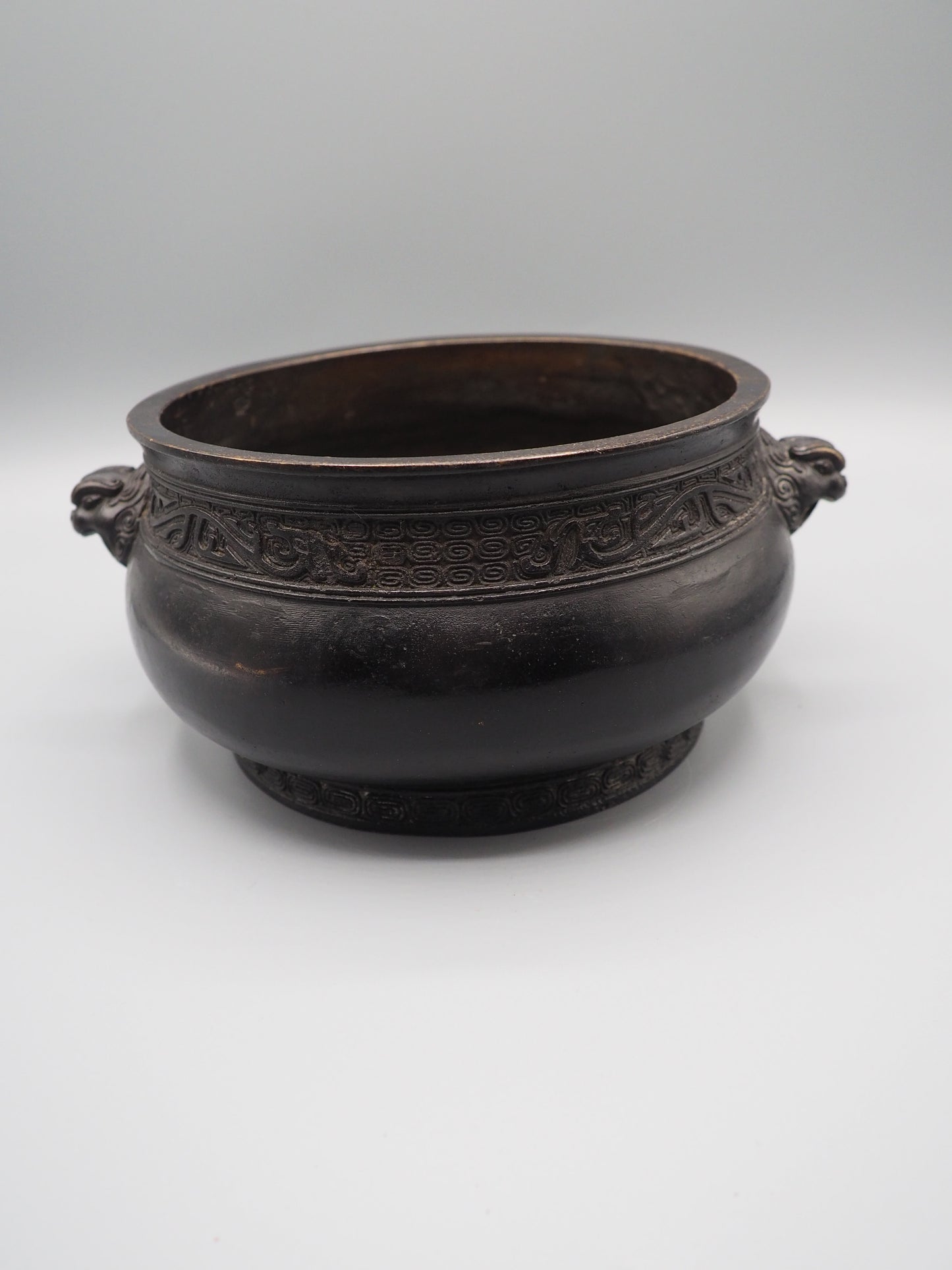 18th century Chinese bronze censer