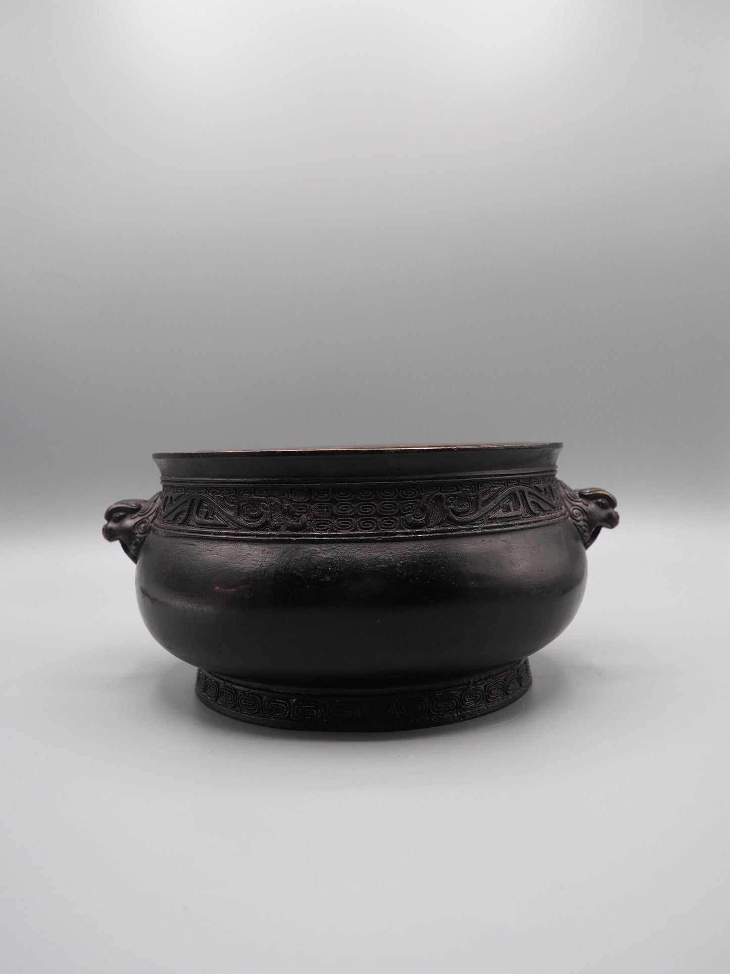 18th century Chinese bronze censer