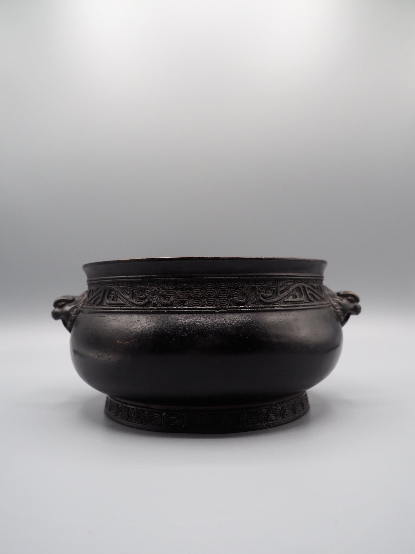 18th century Chinese bronze censer