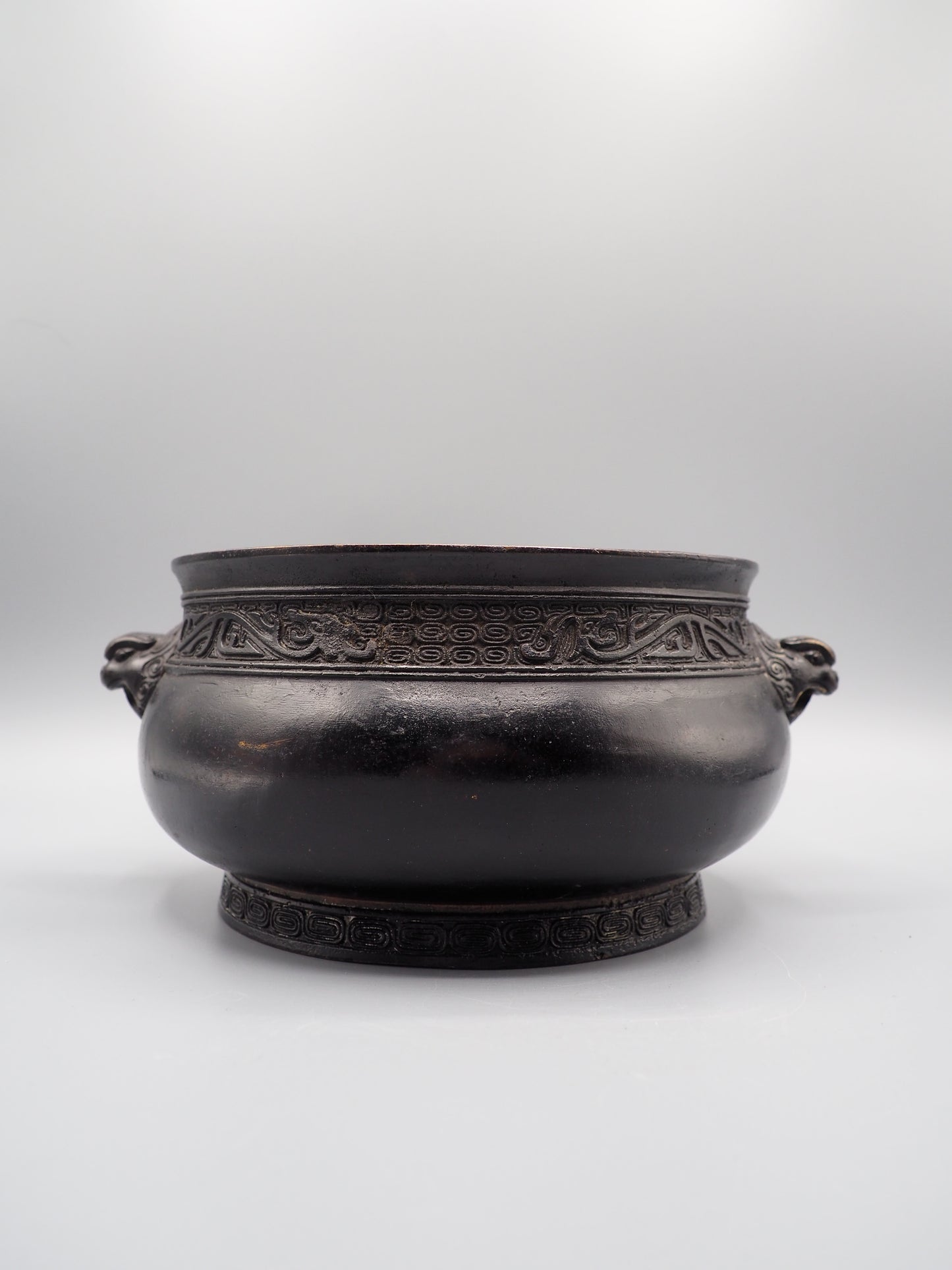 18th century Chinese bronze censer