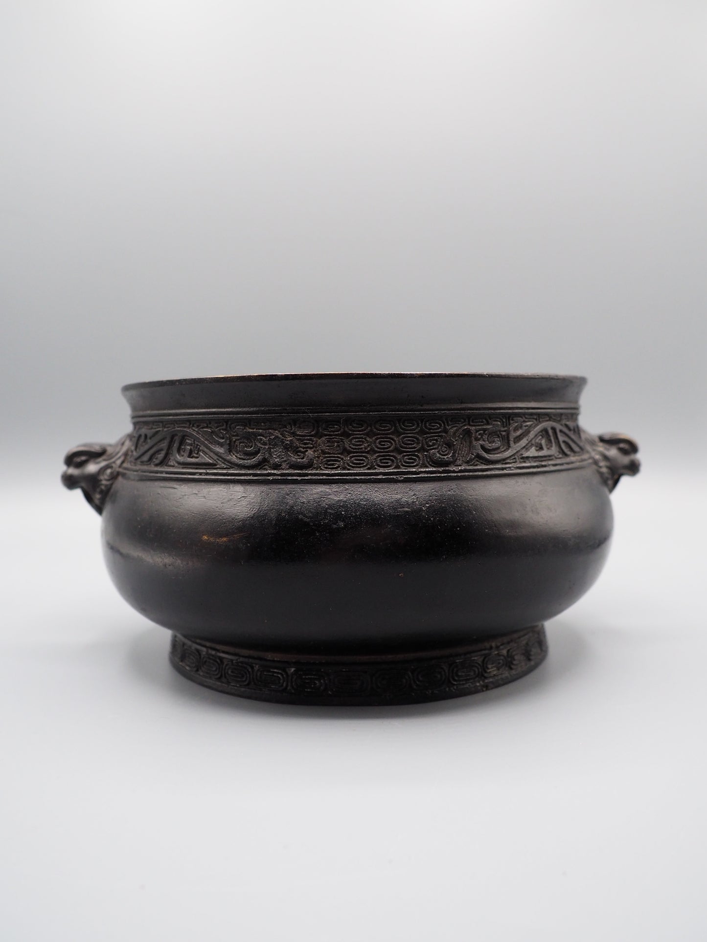 18th century Chinese bronze censer