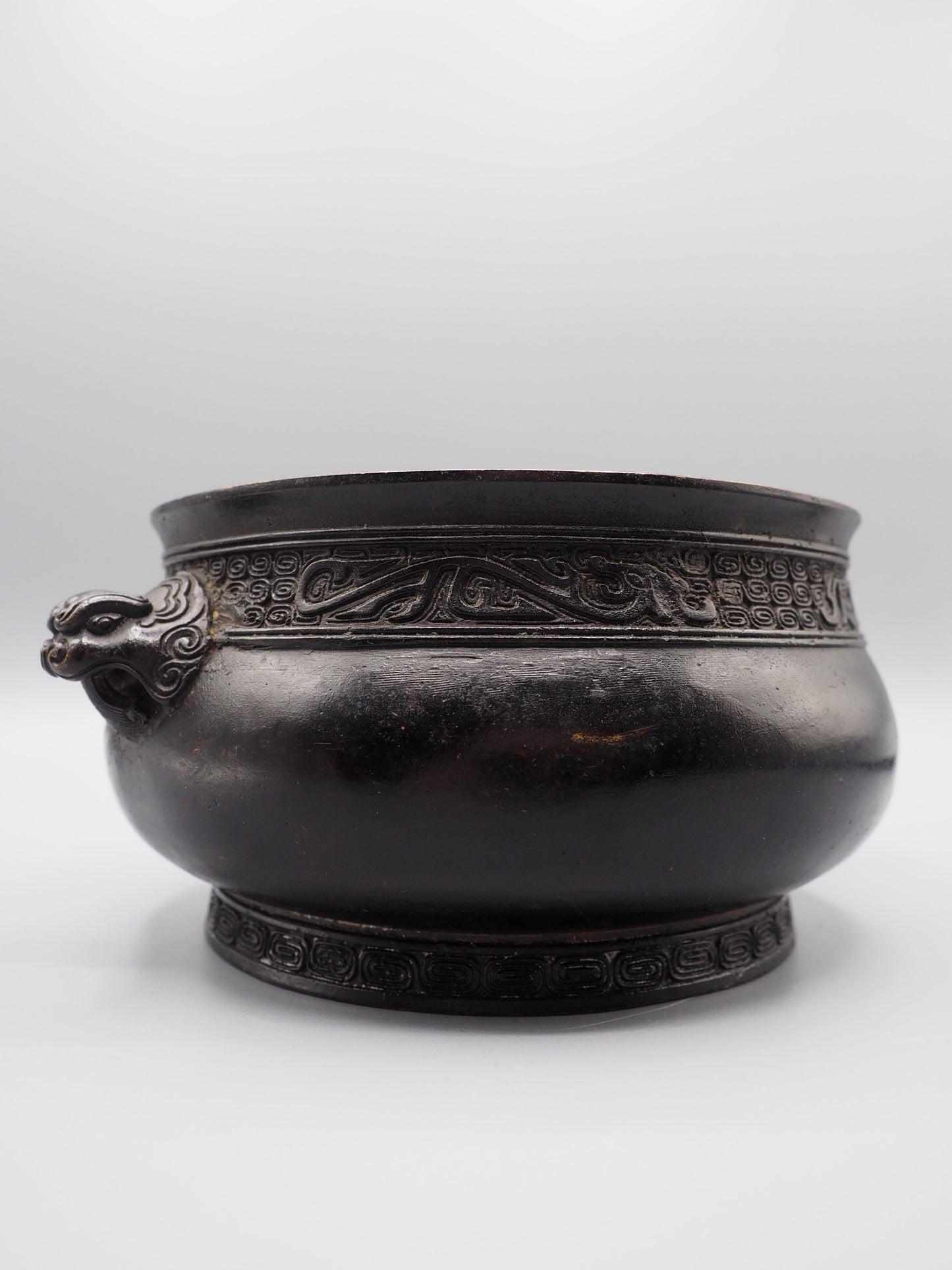 18th century Chinese bronze censer