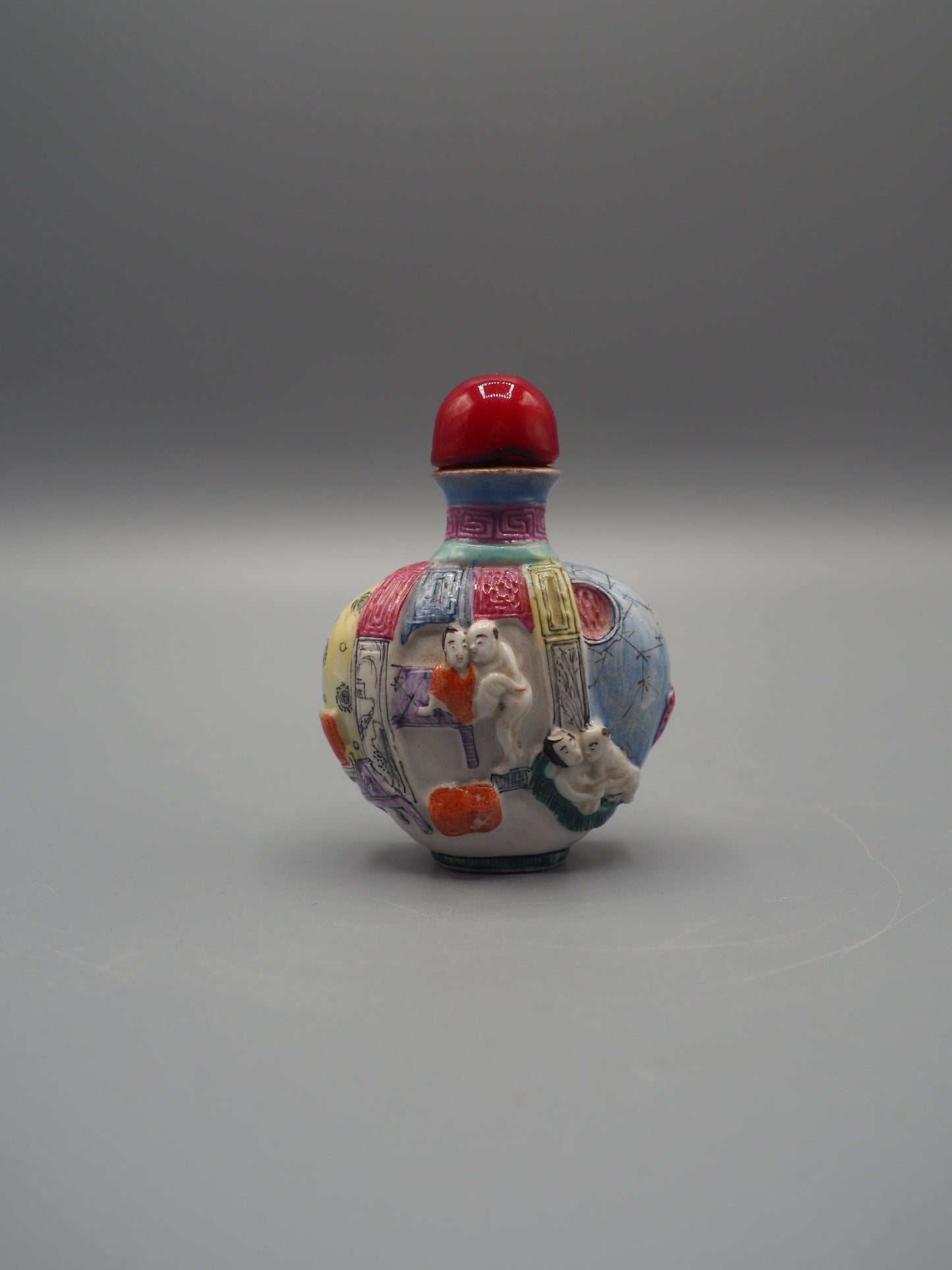 19th Century Chinese Erotic Snuff Bottle