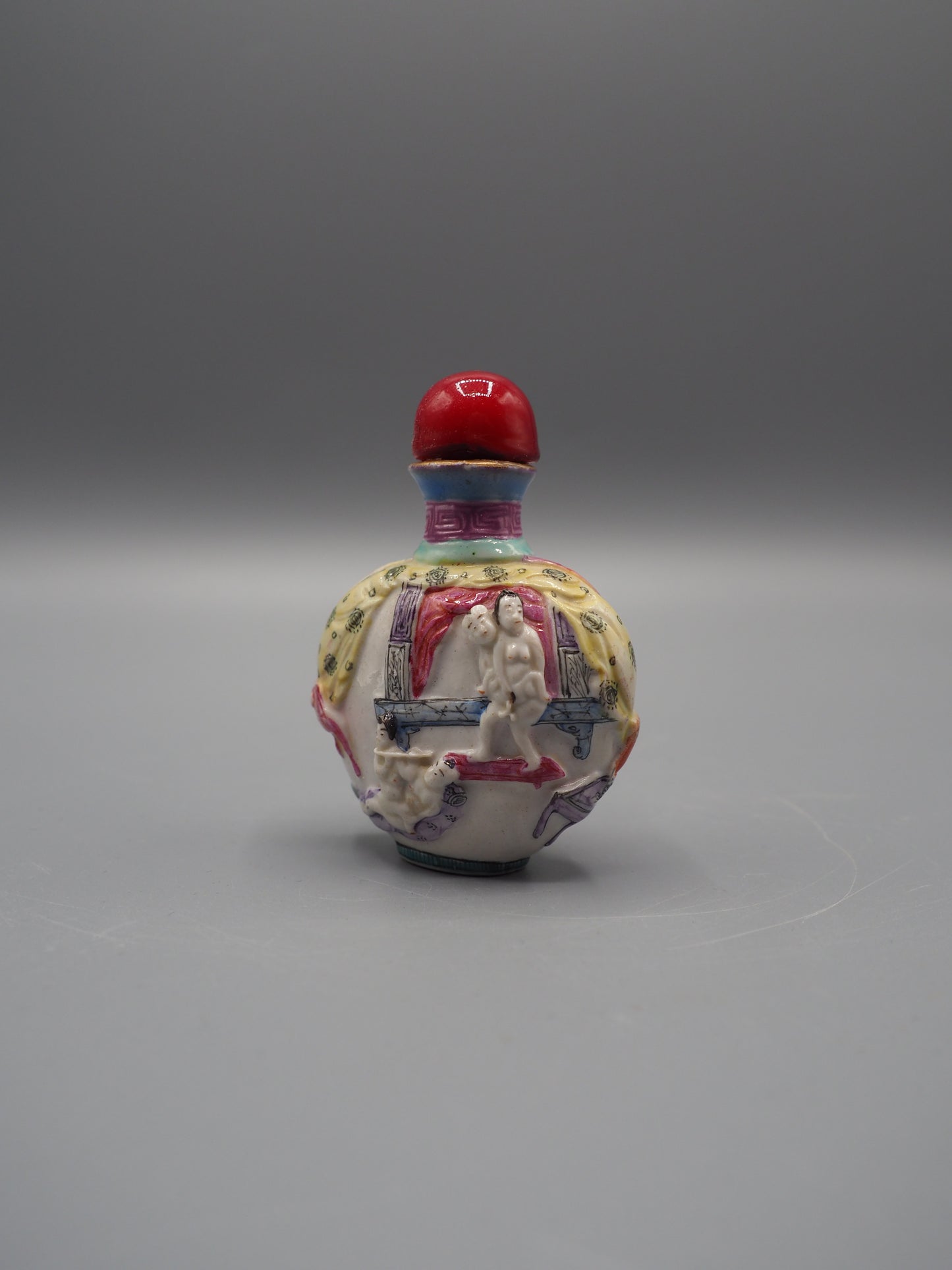 19th Century Chinese Erotic Snuff Bottle