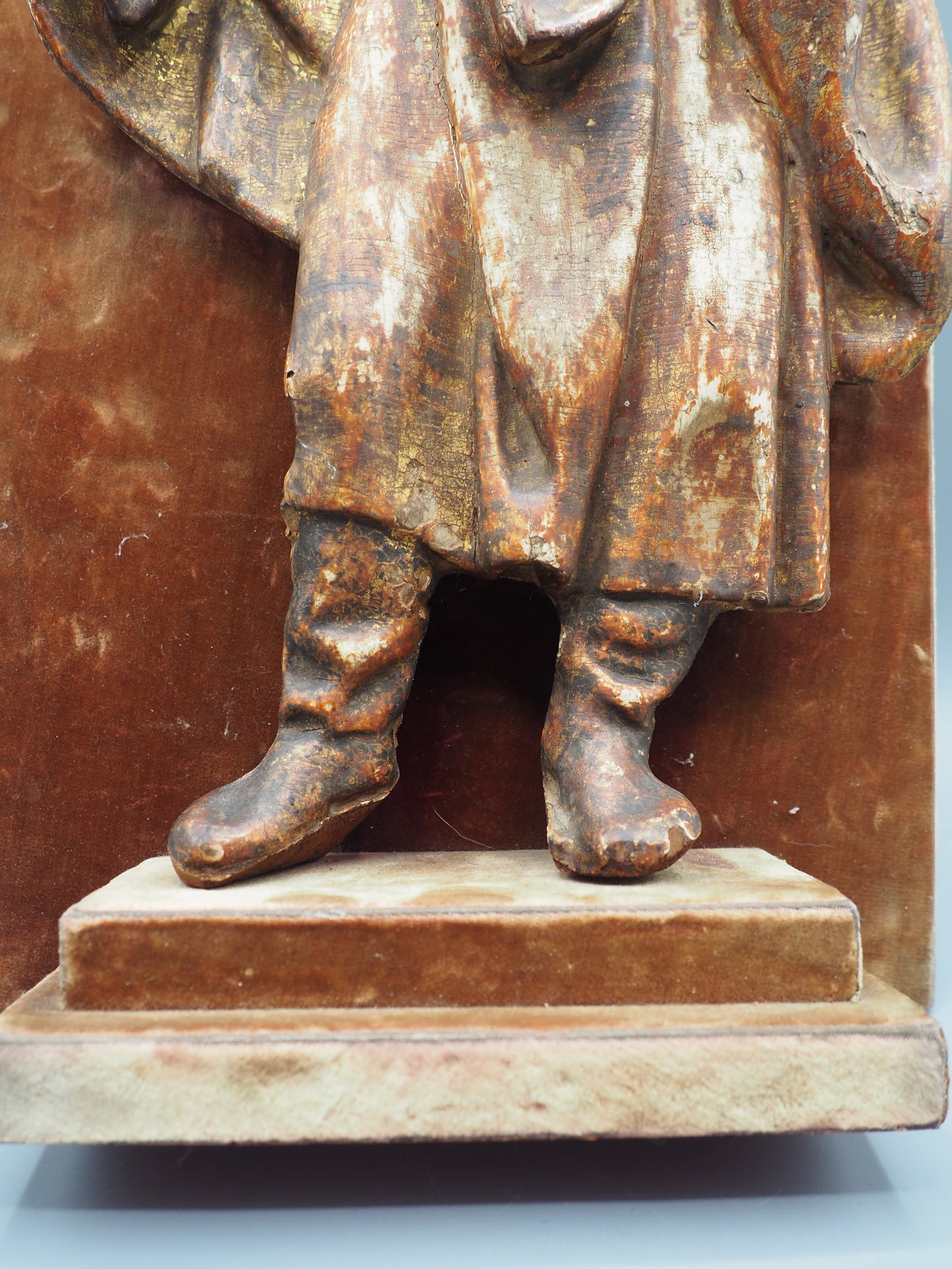 Late Gothic Wooden Relief of Saint Bartholomew (c. 1500–1550)