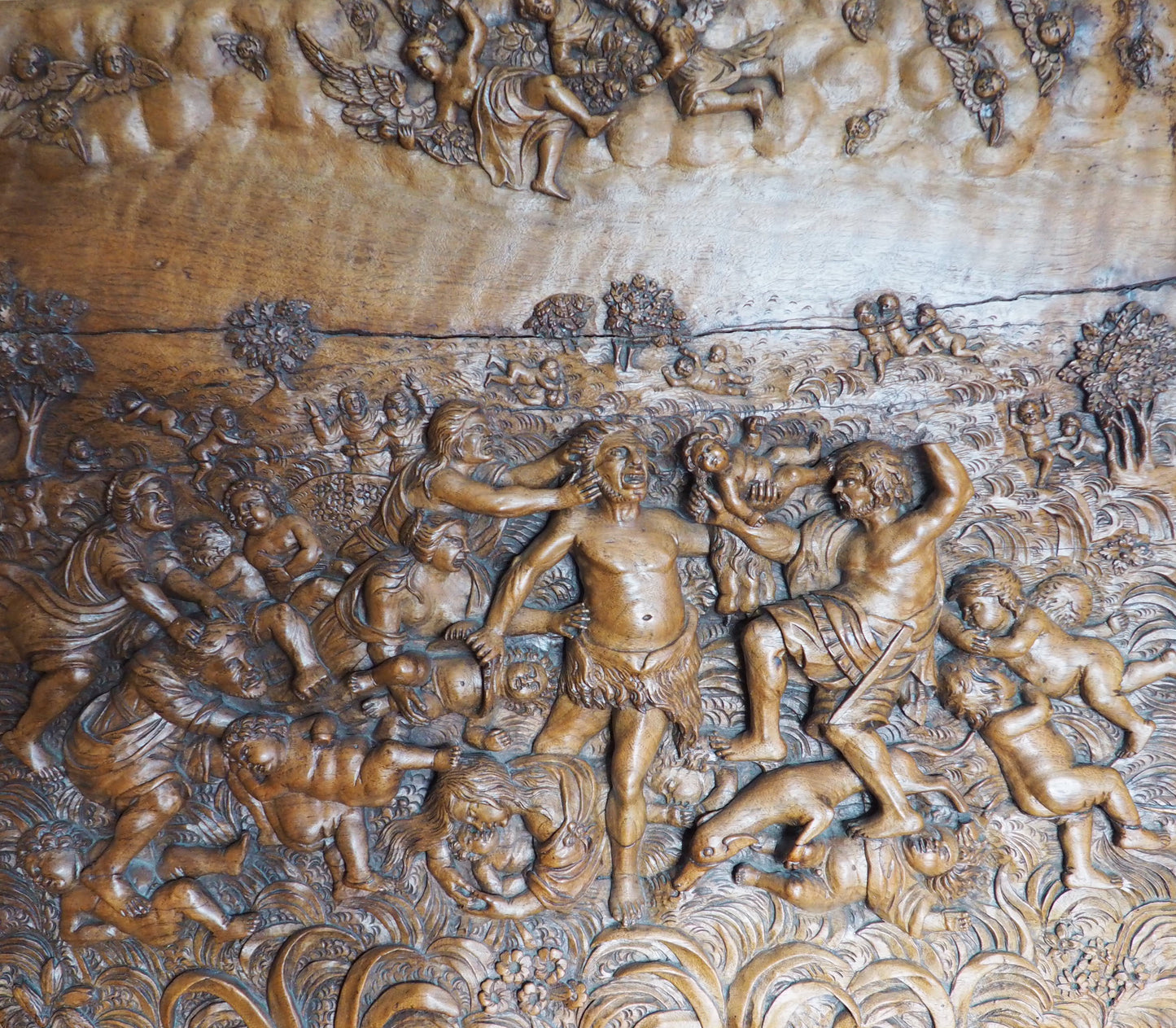 Mechelen or Maasland Relief Panel – “Massacre of the Innocents” – Mid-17th Century – Exceptional Large Example