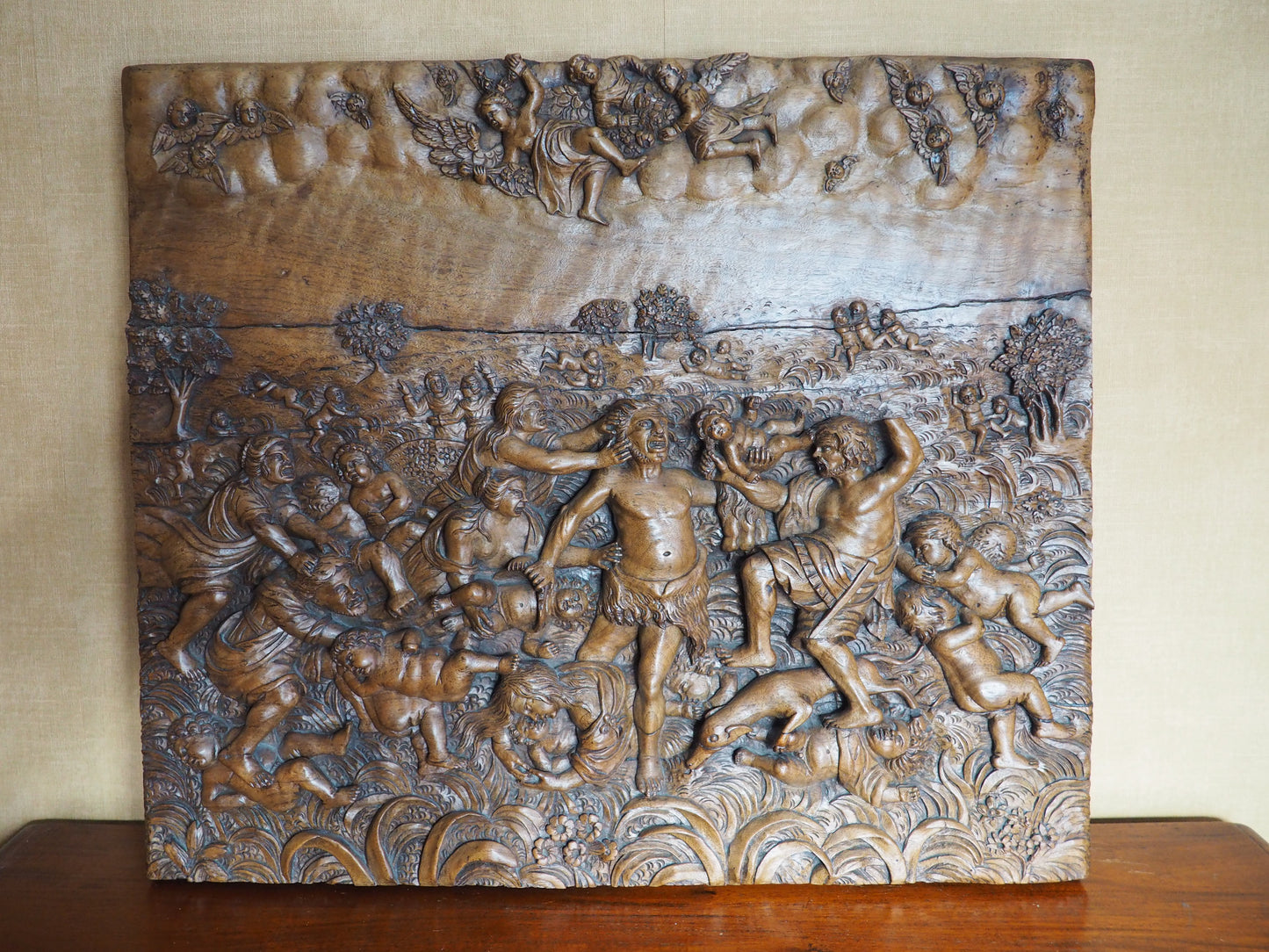 Mechelen or Maasland Relief Panel – “Massacre of the Innocents” – Mid-17th Century – Exceptional Large Example