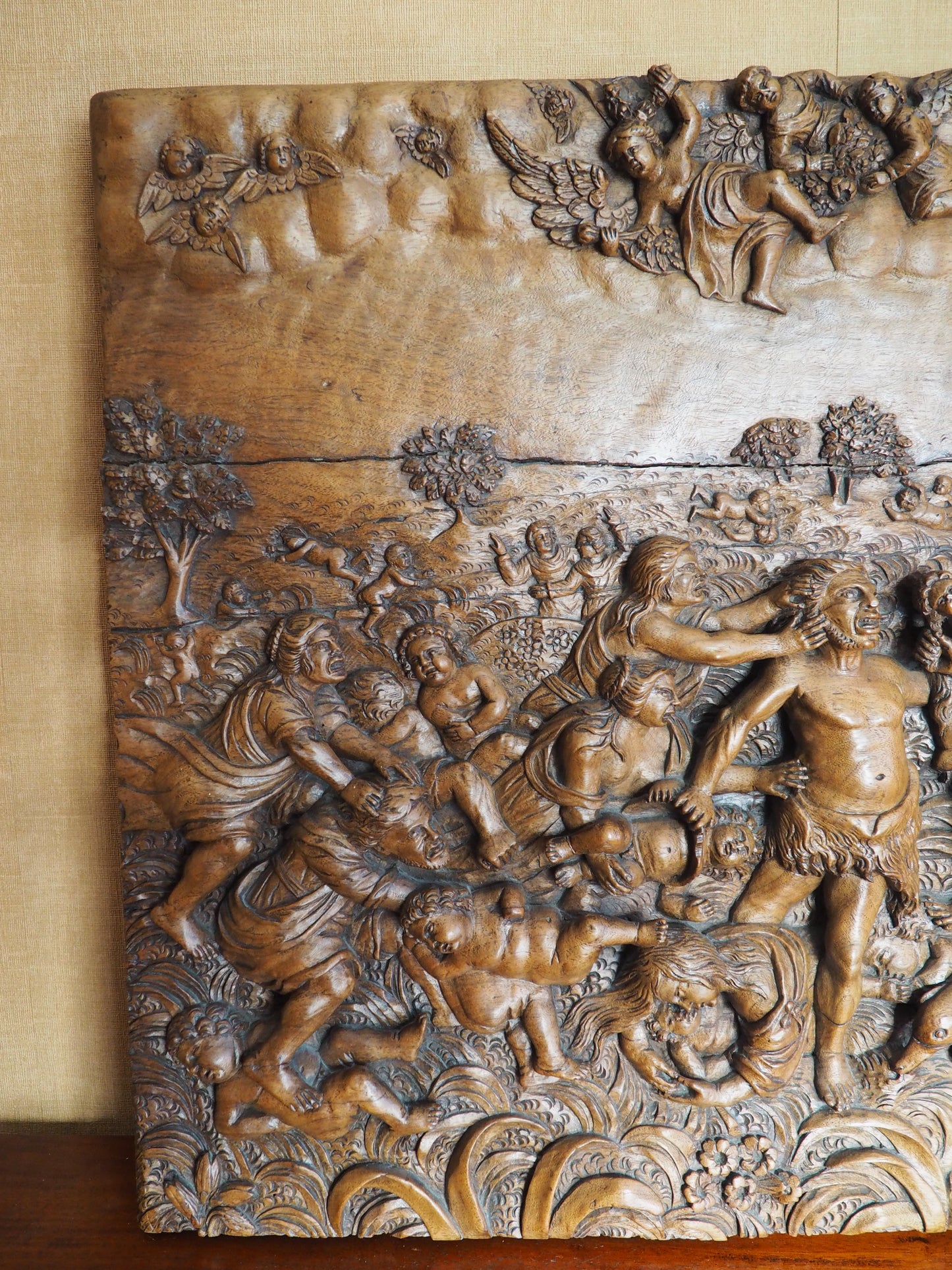 Mechelen or Maasland Relief Panel – “Massacre of the Innocents” – Mid-17th Century – Exceptional Large Example