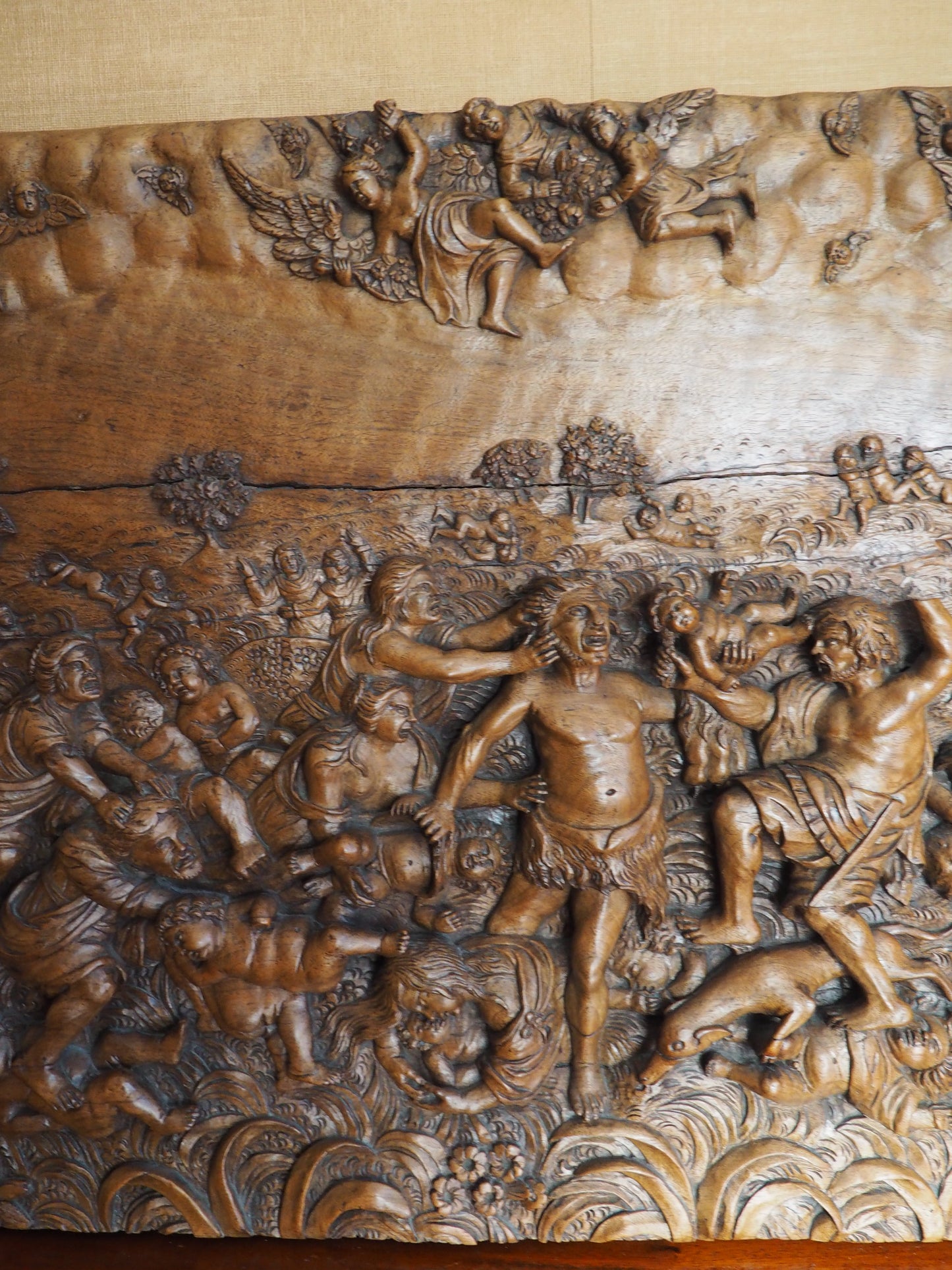 Mechelen or Maasland Relief Panel – “Massacre of the Innocents” – Mid-17th Century – Exceptional Large Example