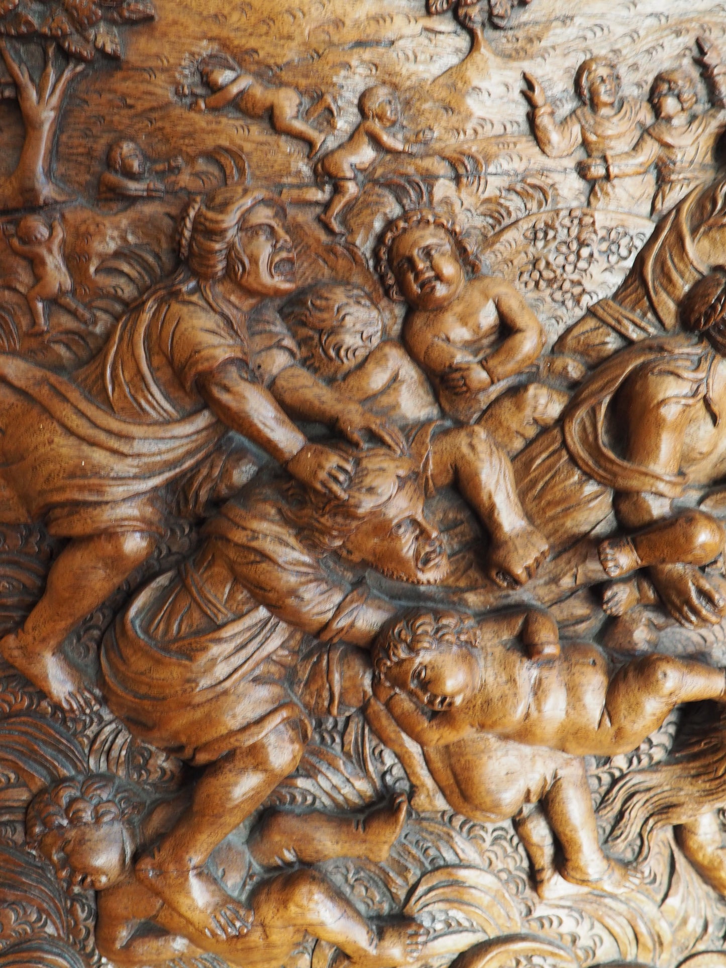 Mechelen or Maasland Relief Panel – “Massacre of the Innocents” – Mid-17th Century – Exceptional Large Example