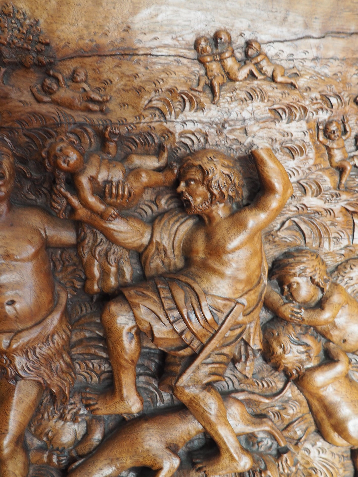 Mechelen or Maasland Relief Panel – “Massacre of the Innocents” – Mid-17th Century – Exceptional Large Example